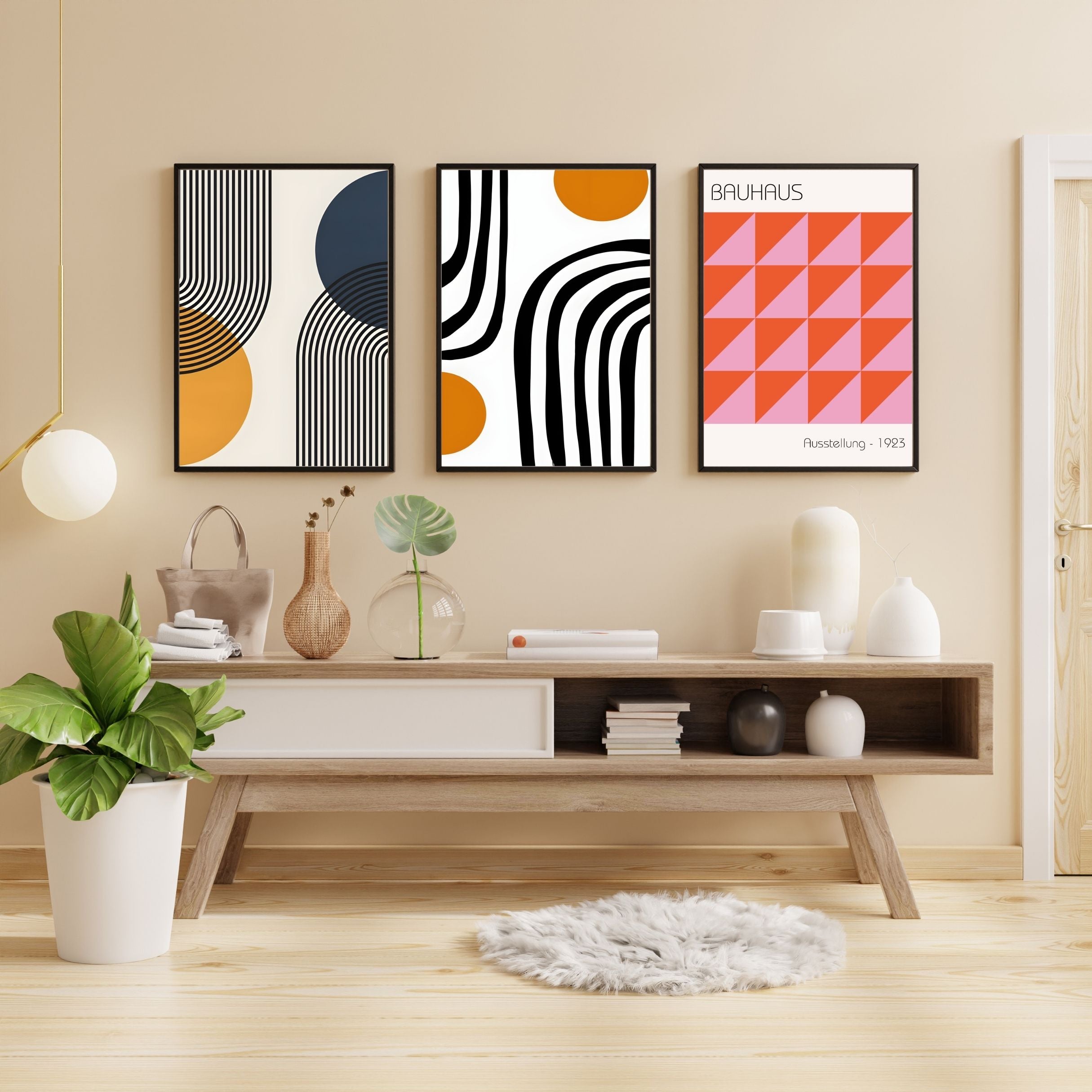 Abstract Bauhaus: Posters That Bring Geometry to Life