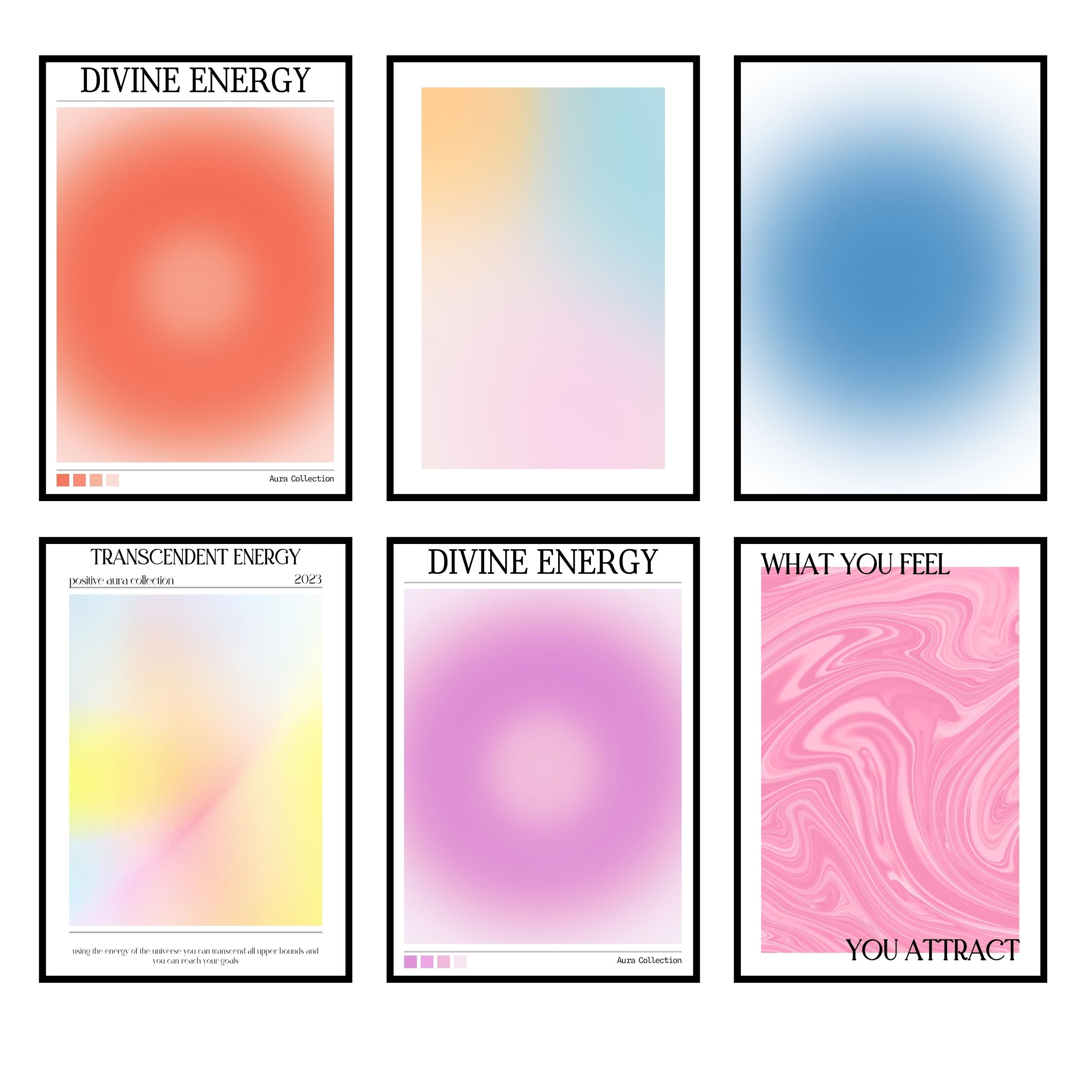 Aura Expressions: Posters That Reflect Your Spirit