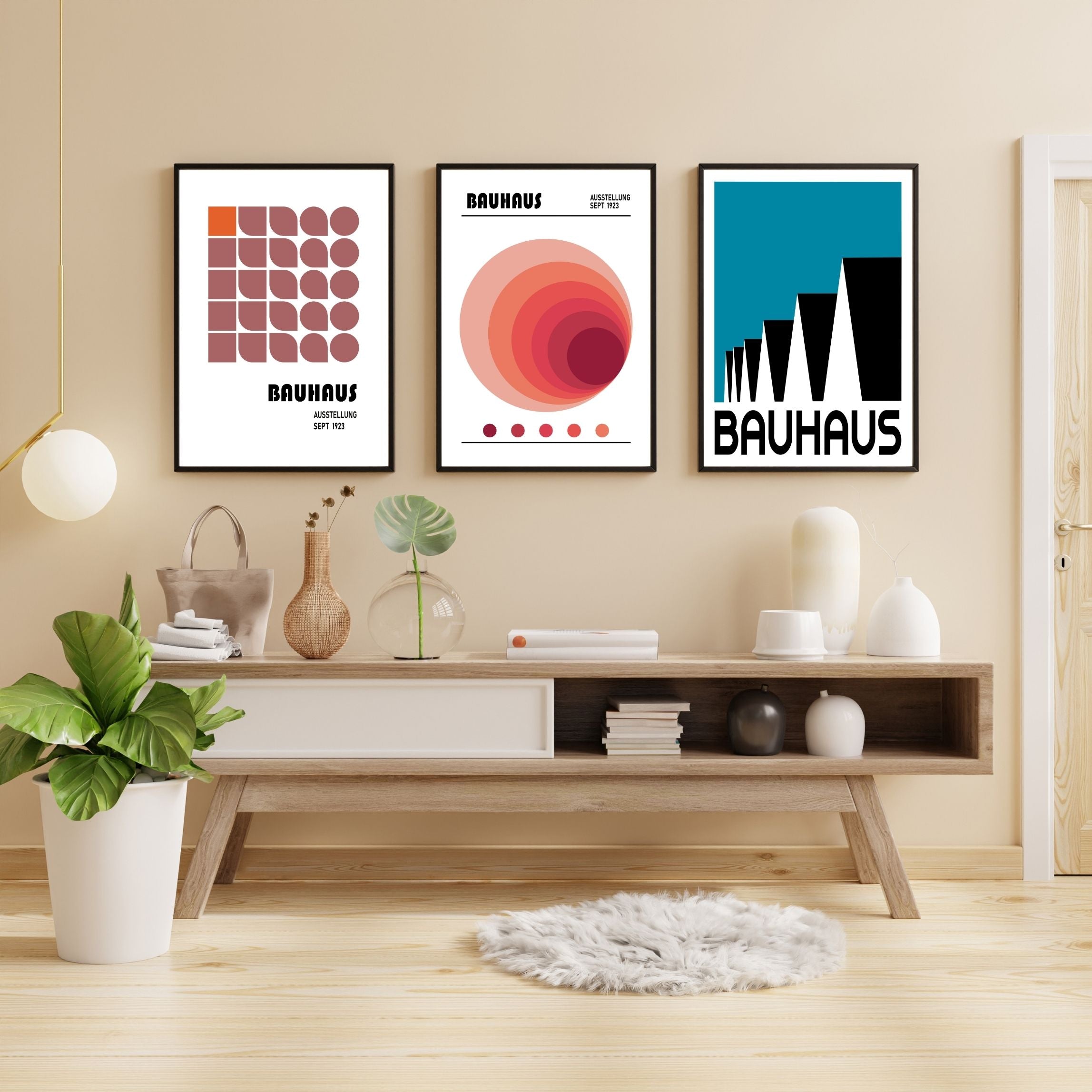 Minimalist Bauhaus: Posters for Elegant Interiors