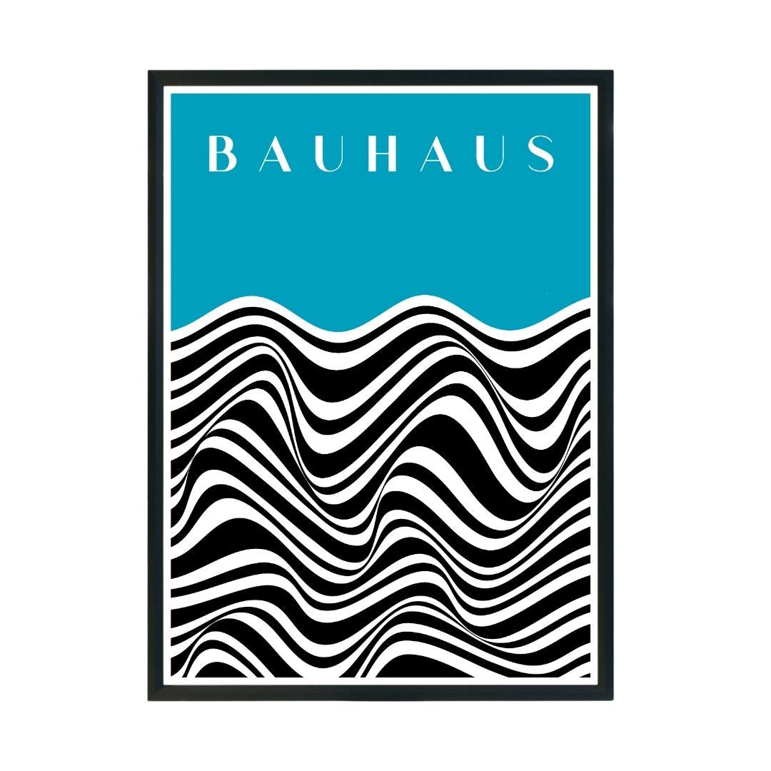 Bauhaus Abstract Wall Poster | Modern Minimalist Art Print (Copy)