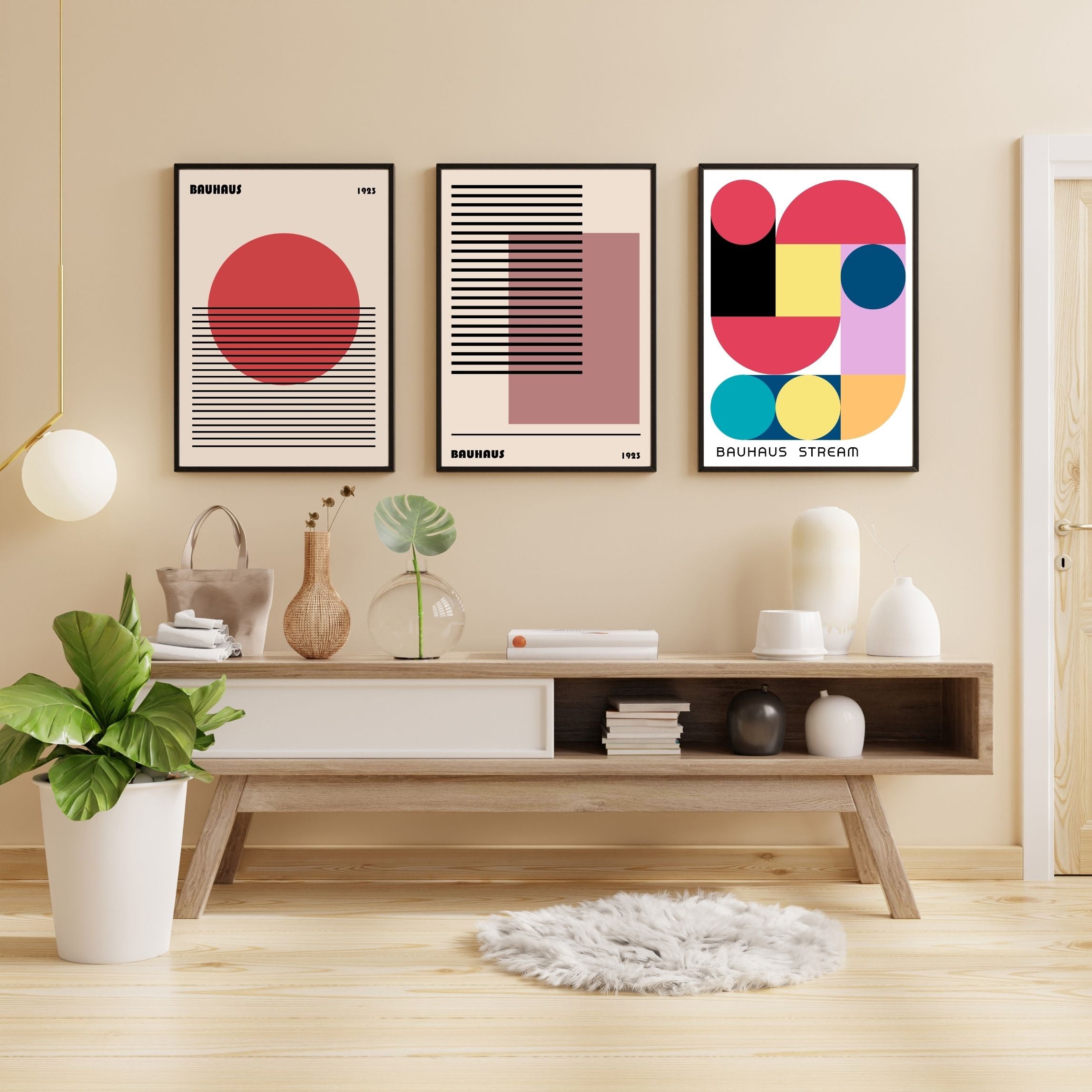 Geometry in Motion: Bauhaus Posters for Contemporary Homes