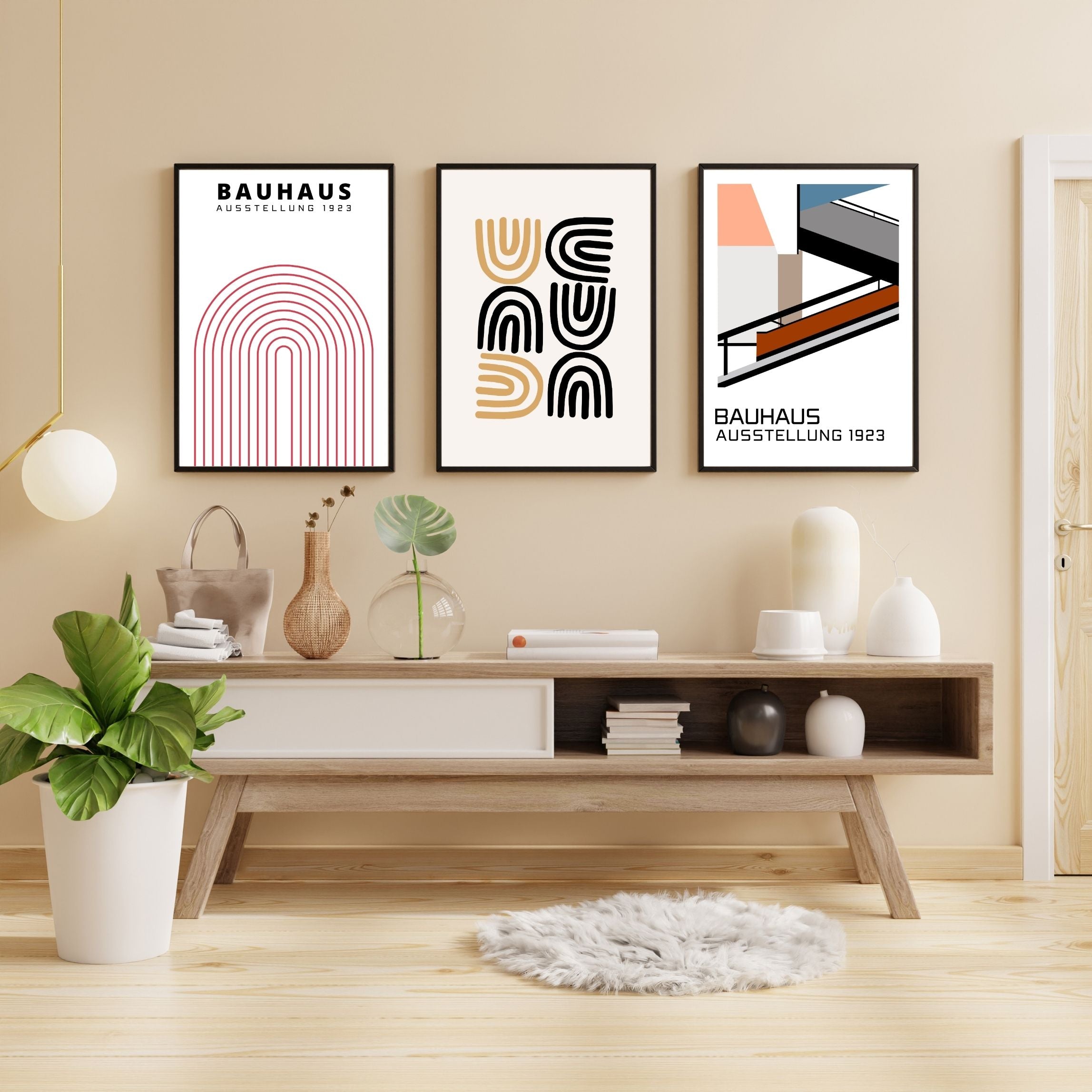 Timeless Bauhaus: Posters for Iconic Modern Spaces