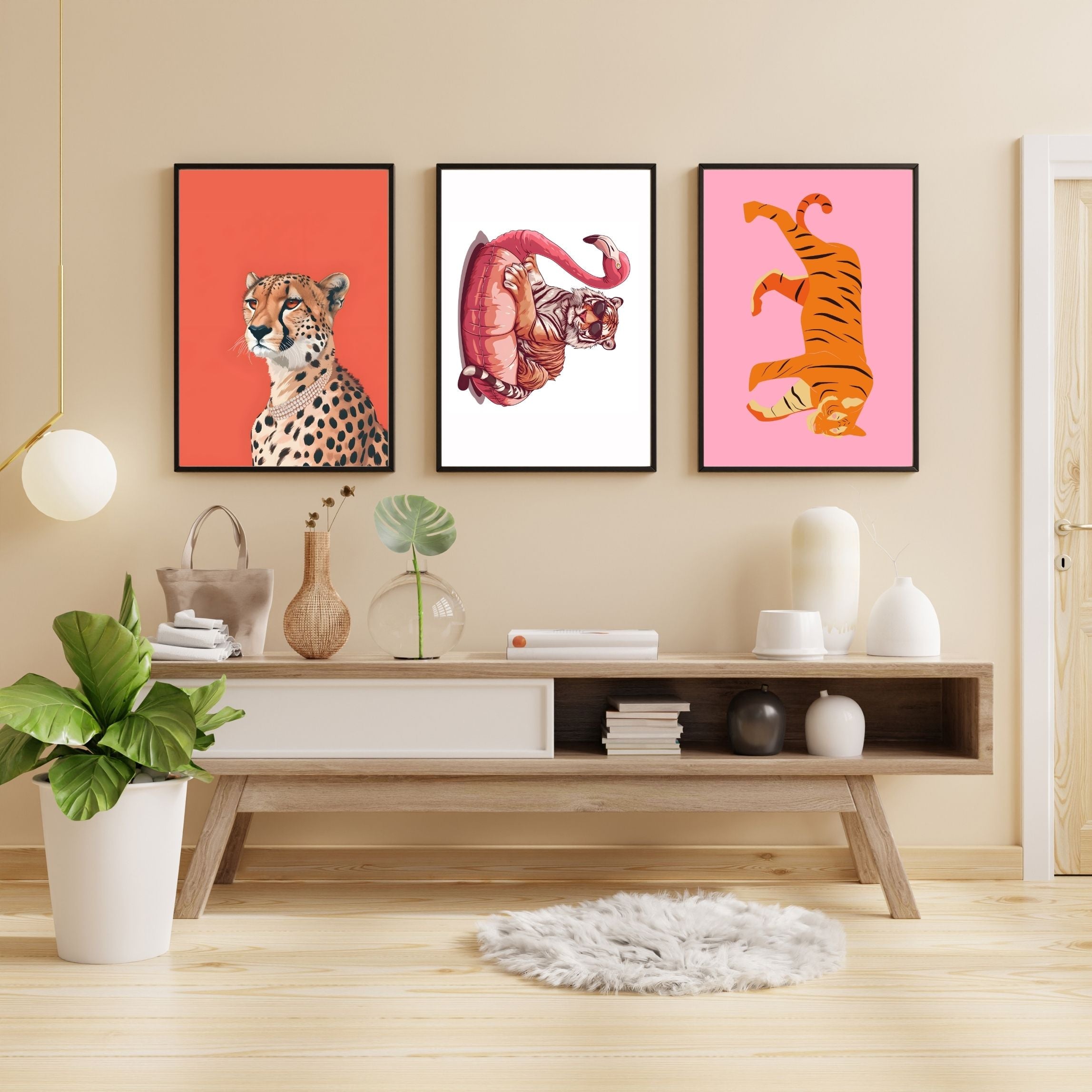 Paws & Prints: Beautiful Animal Posters Collection