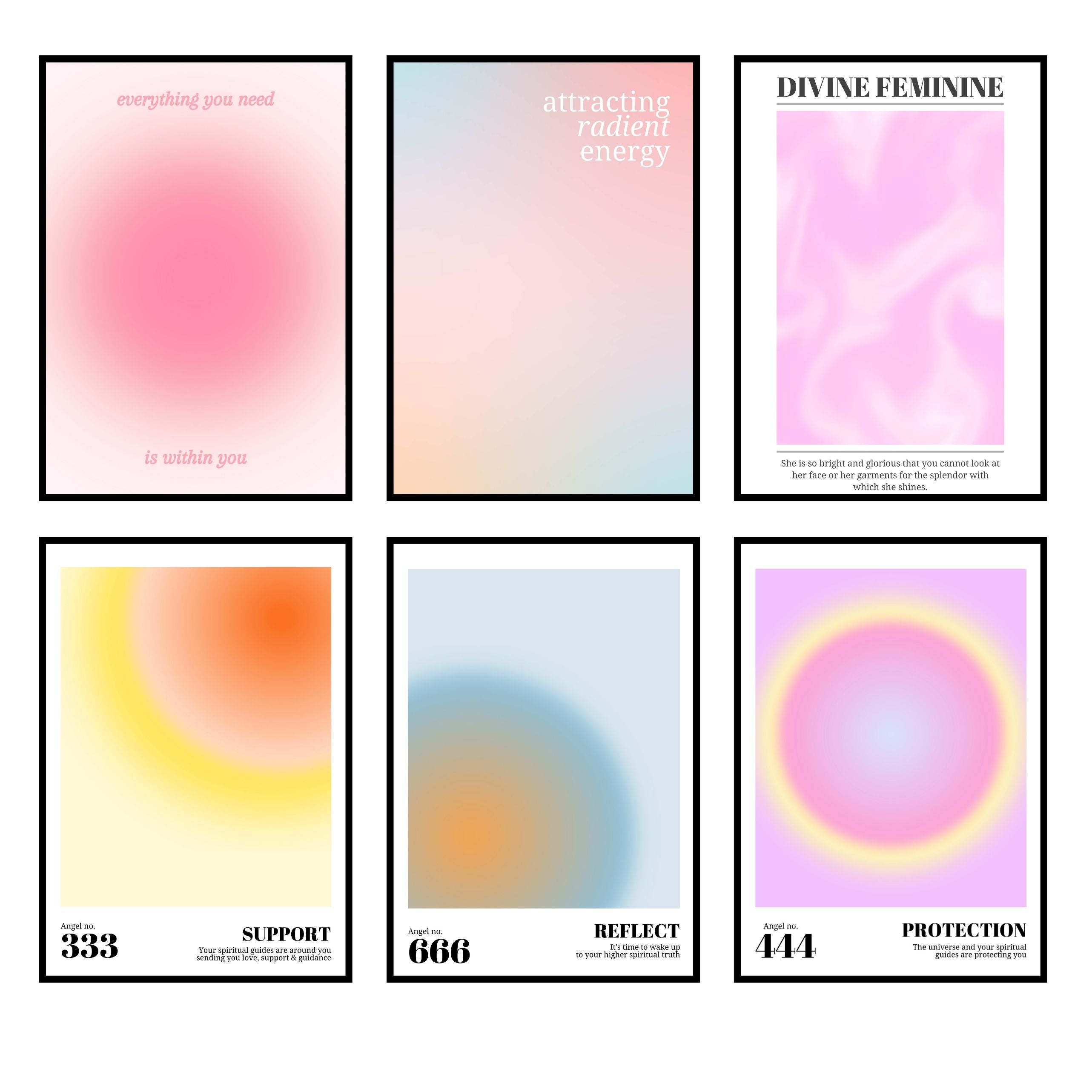 Aura Harmony: Posters That Balance Energy & Style