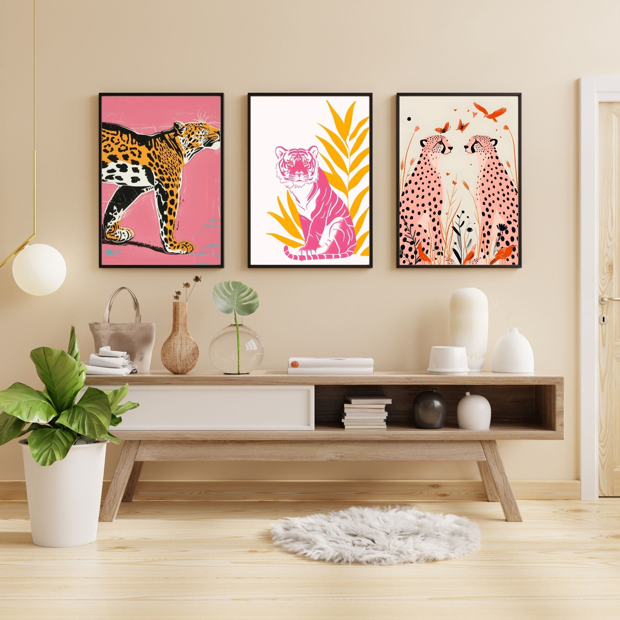 Paws & Prints: Beautiful Animal Posters Collection