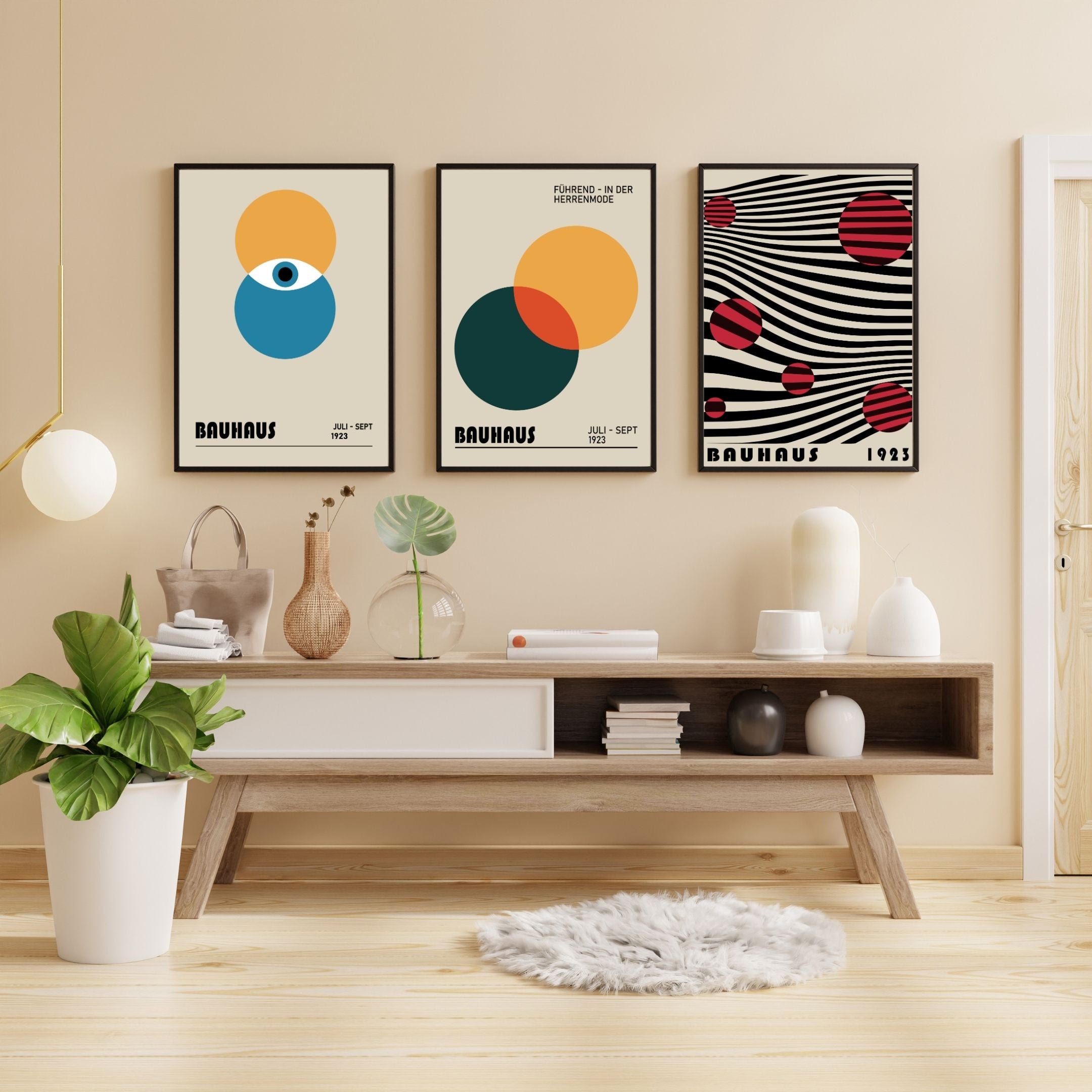 Creative Geometry: Bauhaus Posters to Enrich Your Walls