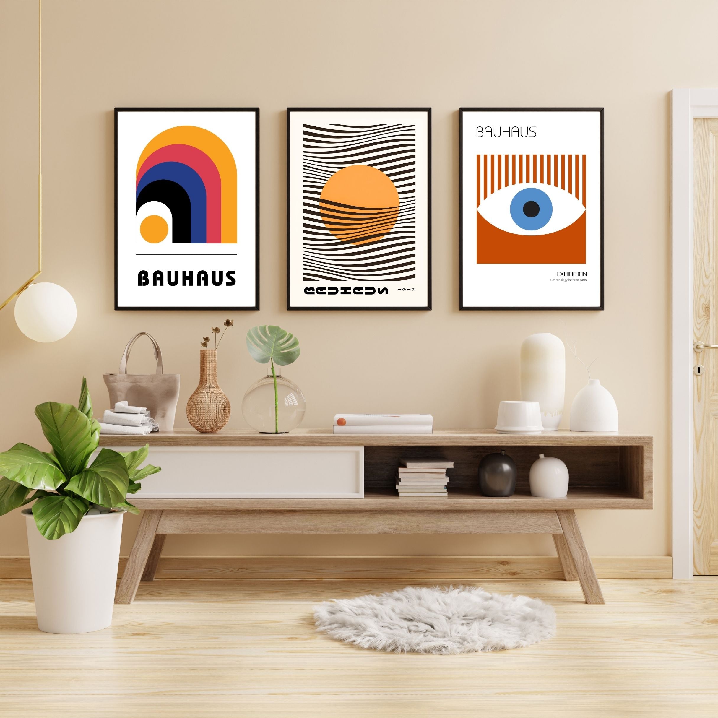 Abstract Bauhaus: Posters That Bring Geometry to Life