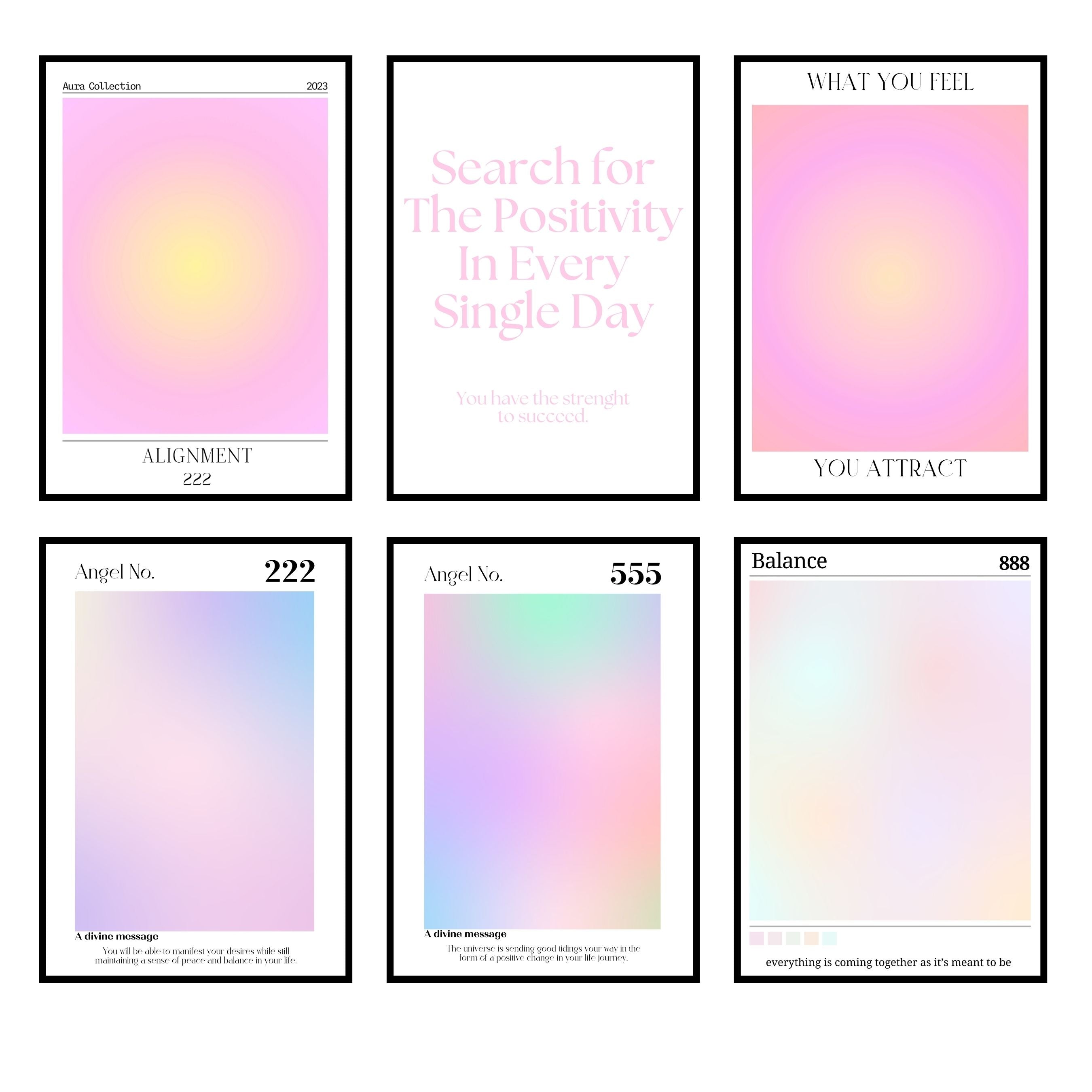 Spiritual Glow: Aura Posters to Elevate Your Mind