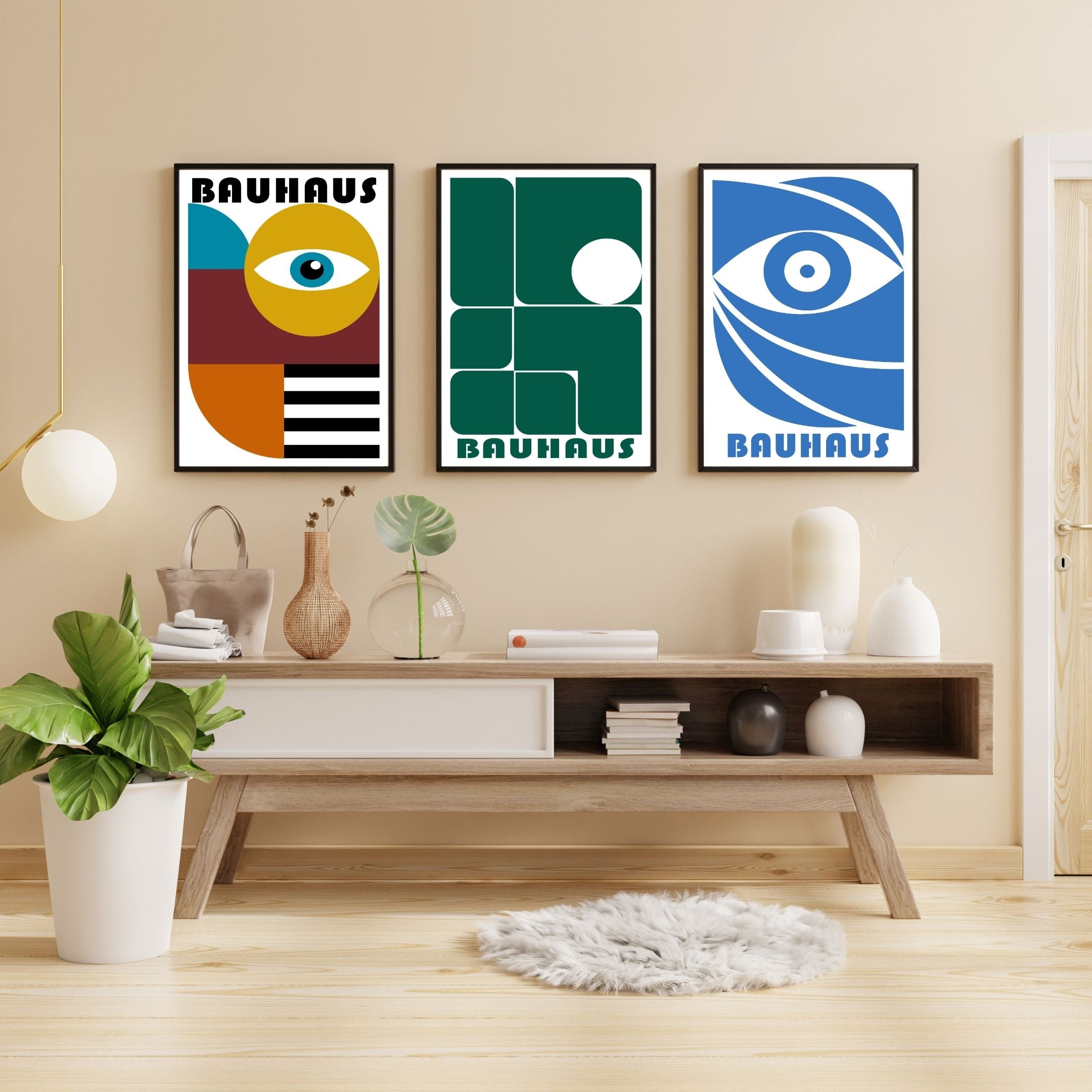 Bauhaus Artistry: Posters for Contemporary Spaces