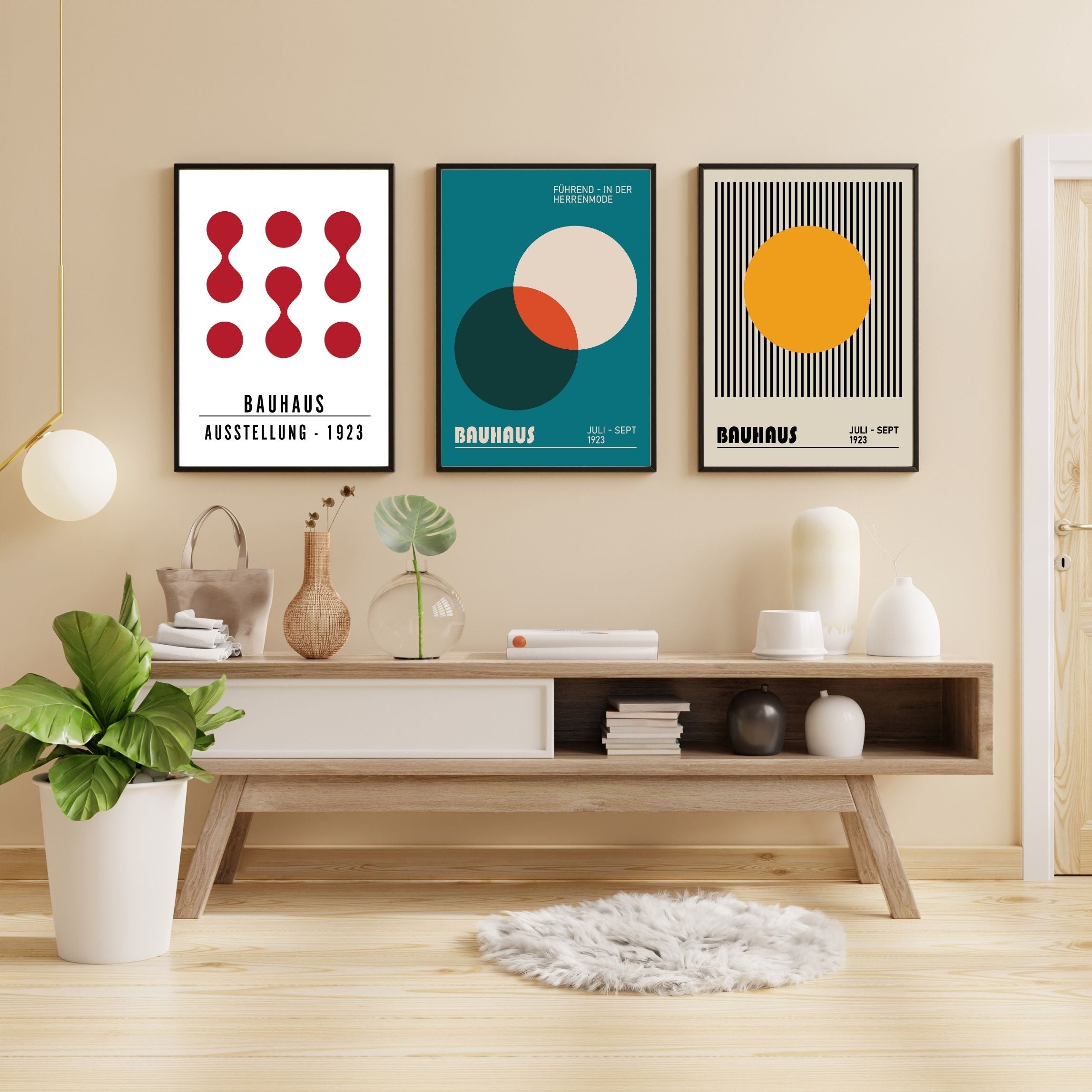 Functional Forms: Bauhaus Posters for Modern Living