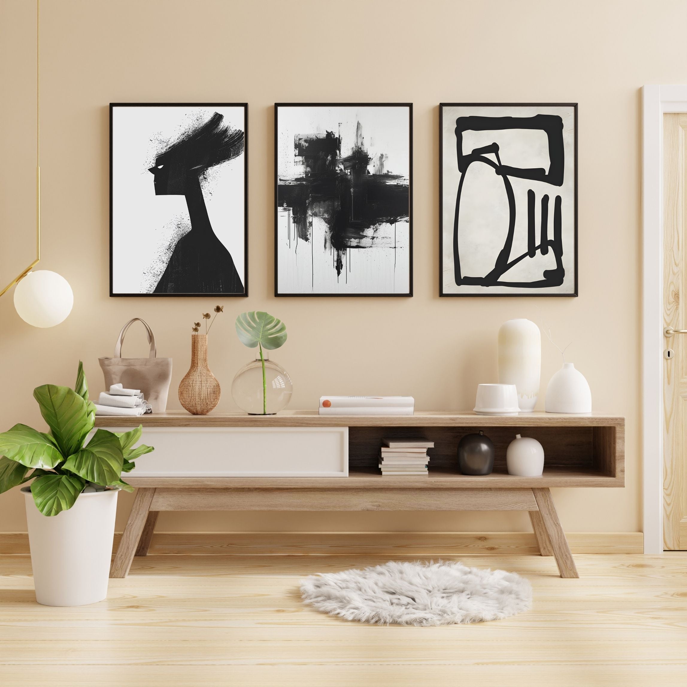 Contemporary Canvas: Bold Posters for Modern Living