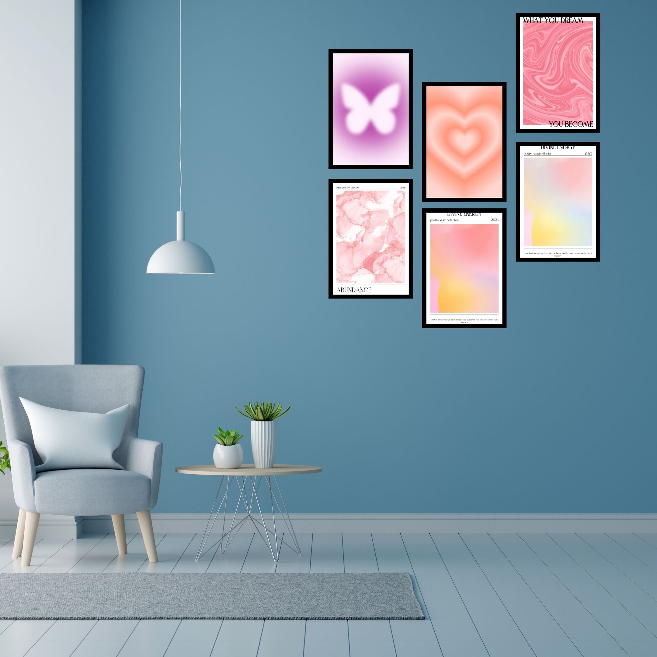 Colorful Auras: Posters to Brighten Your Space