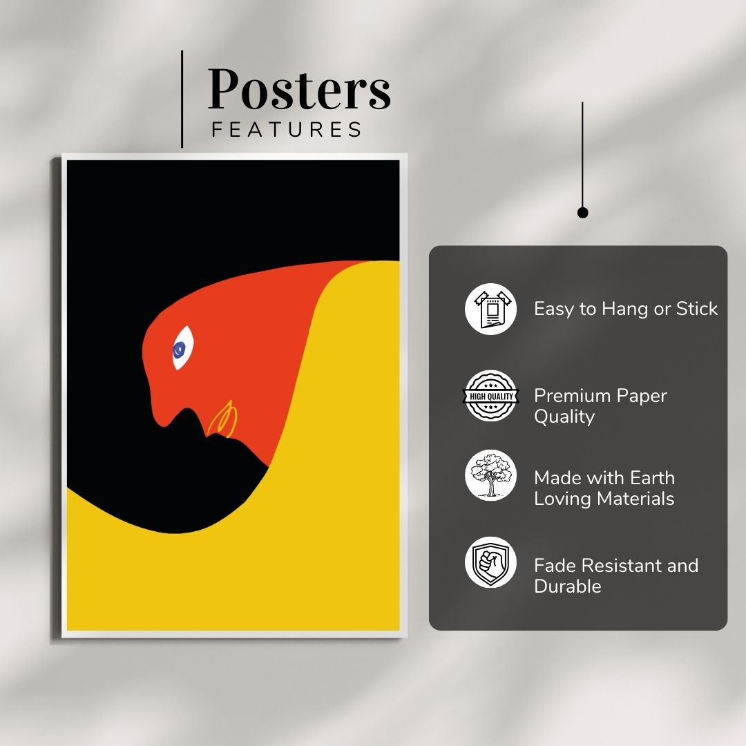 Bauhaus Abstract Wall Poster | Modern Minimalist Art Print