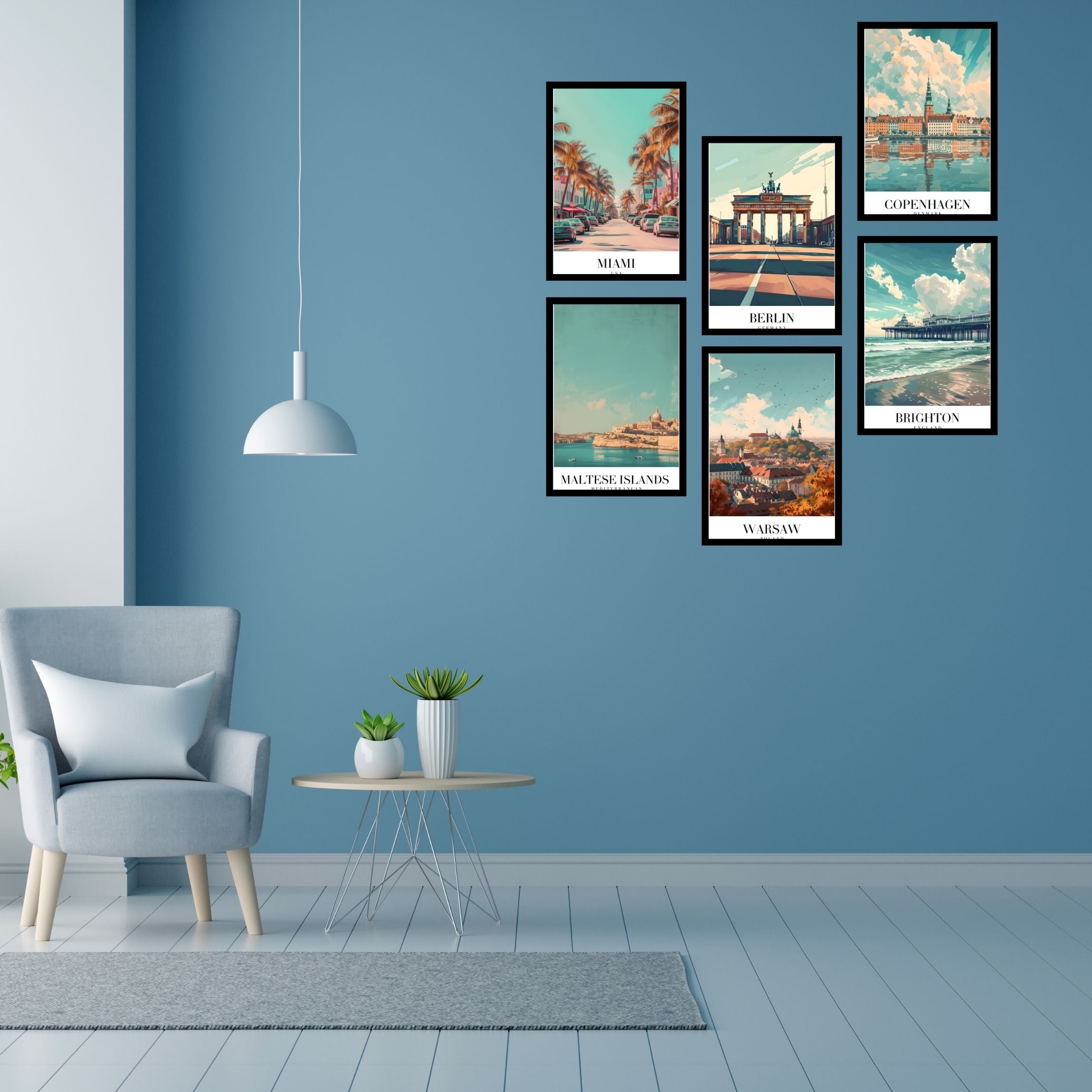 Destination Decor: Travel Posters for Your Walls