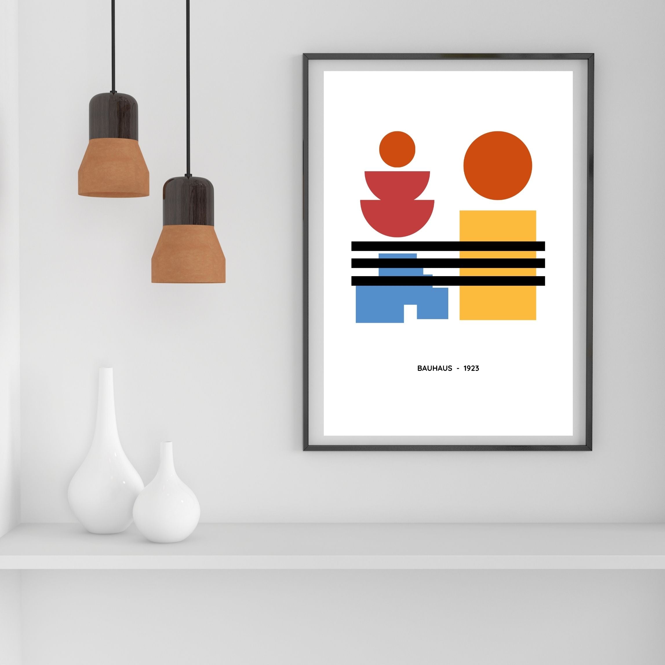 Bauhaus Color Theory: Posters for Vibrant Modern Spaces