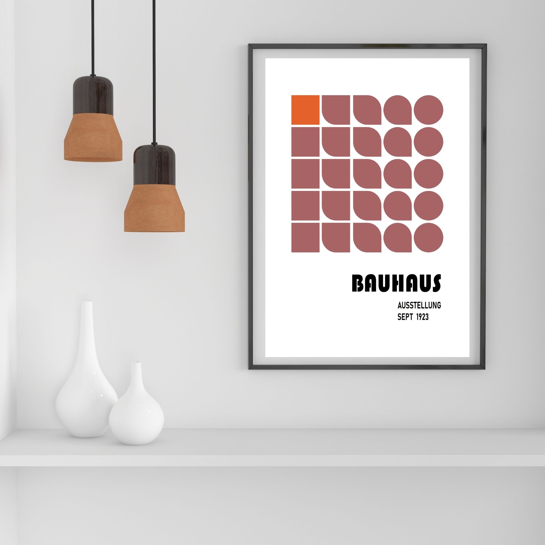 Minimalist Bauhaus: Posters for Elegant Interiors