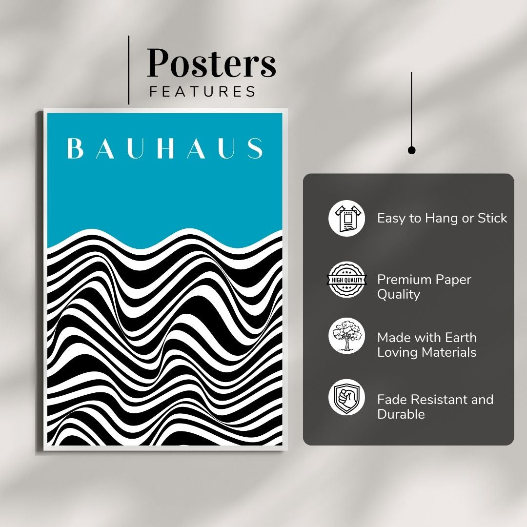 Bauhaus Abstract Wall Poster | Modern Minimalist Art Print (Copy)