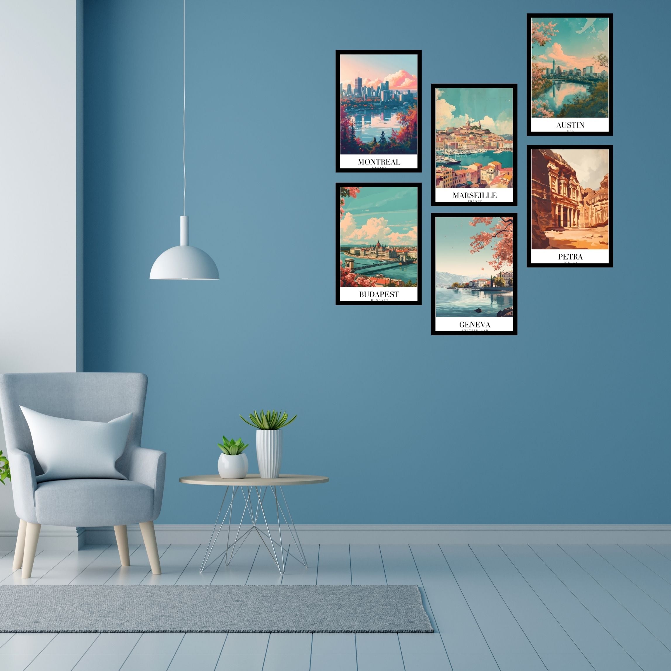 Jetsetter Walls: Posters to Capture the Spirit of Travel