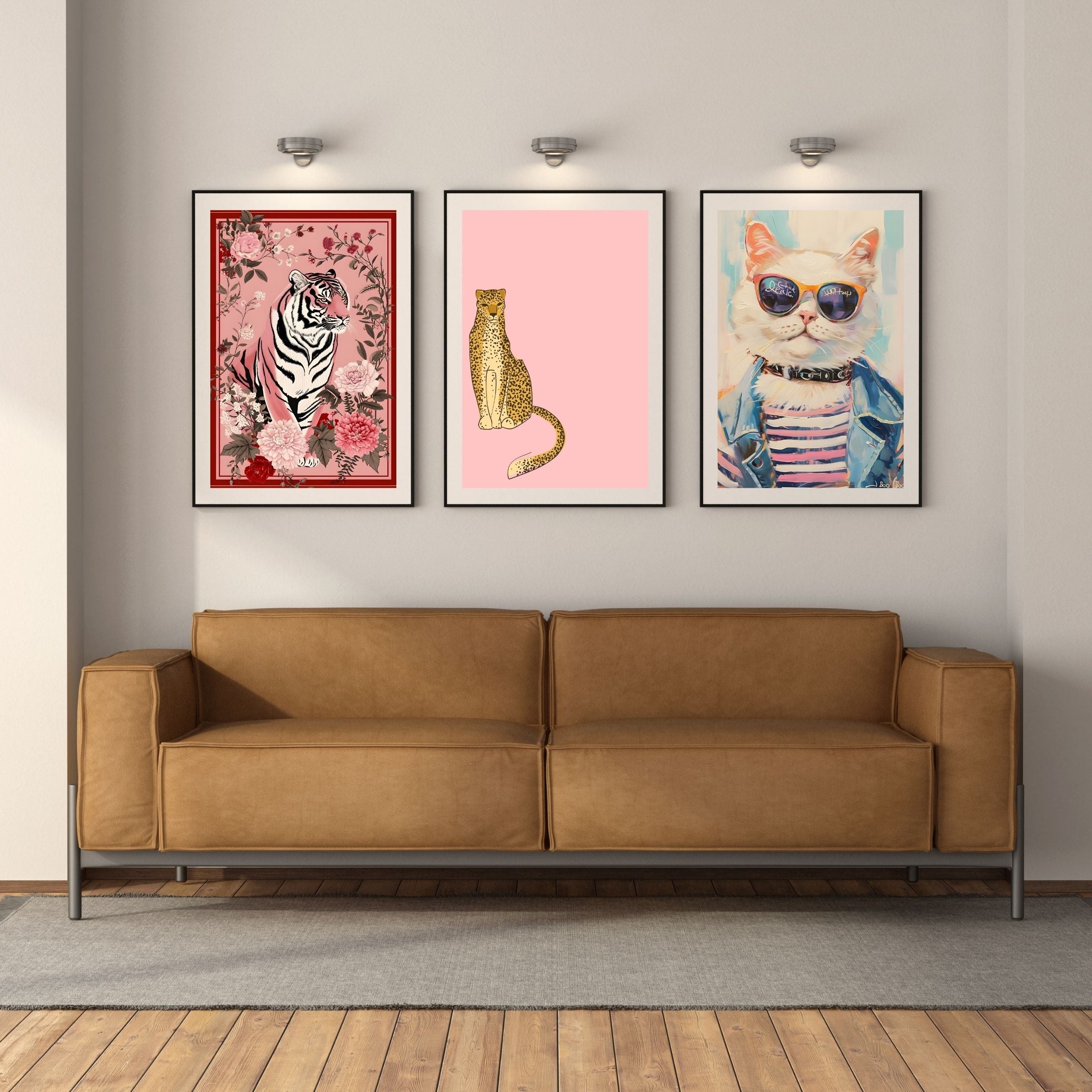 Creature Comforts: Stylish Animal Posters for Every Space