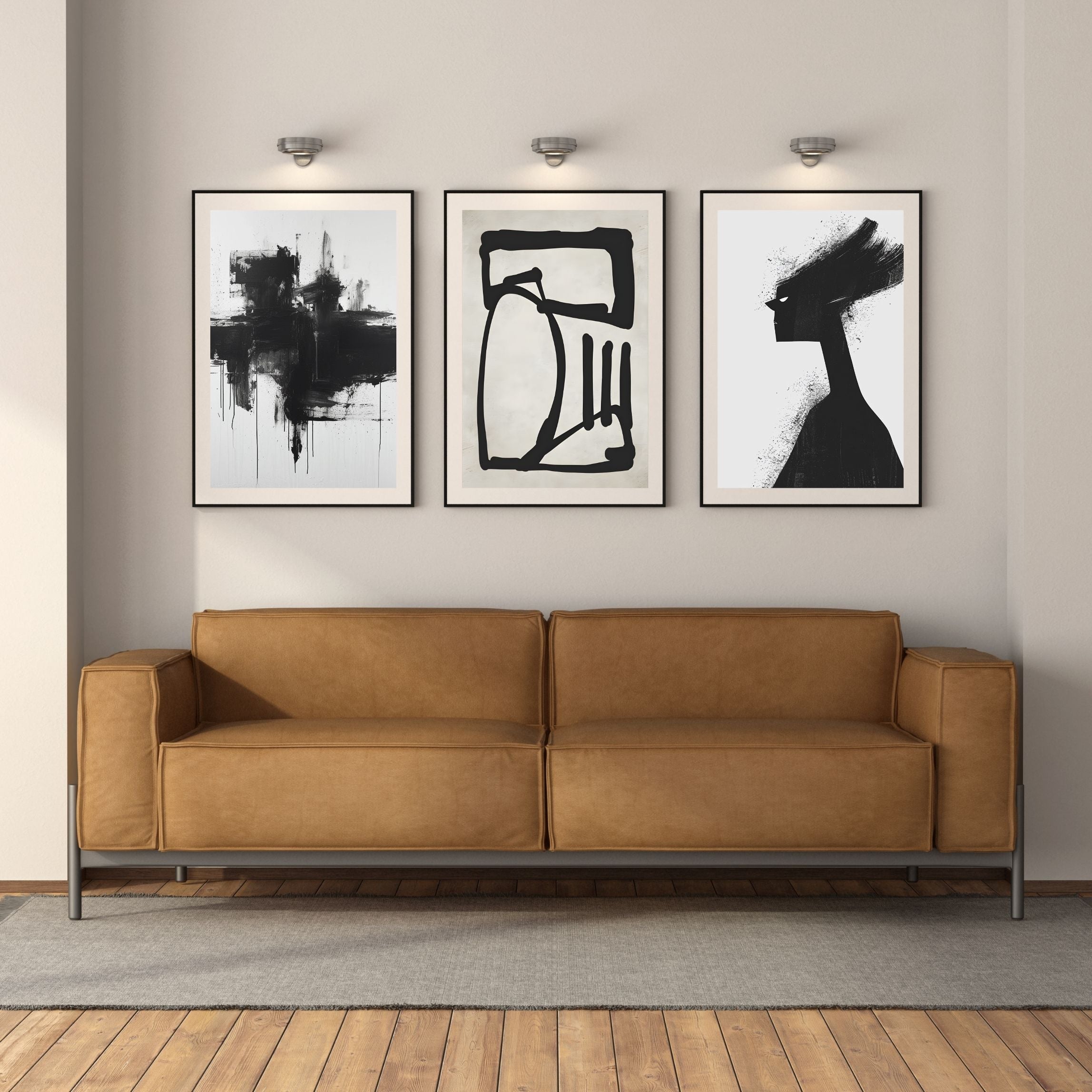 Contemporary Canvas: Bold Posters for Modern Living