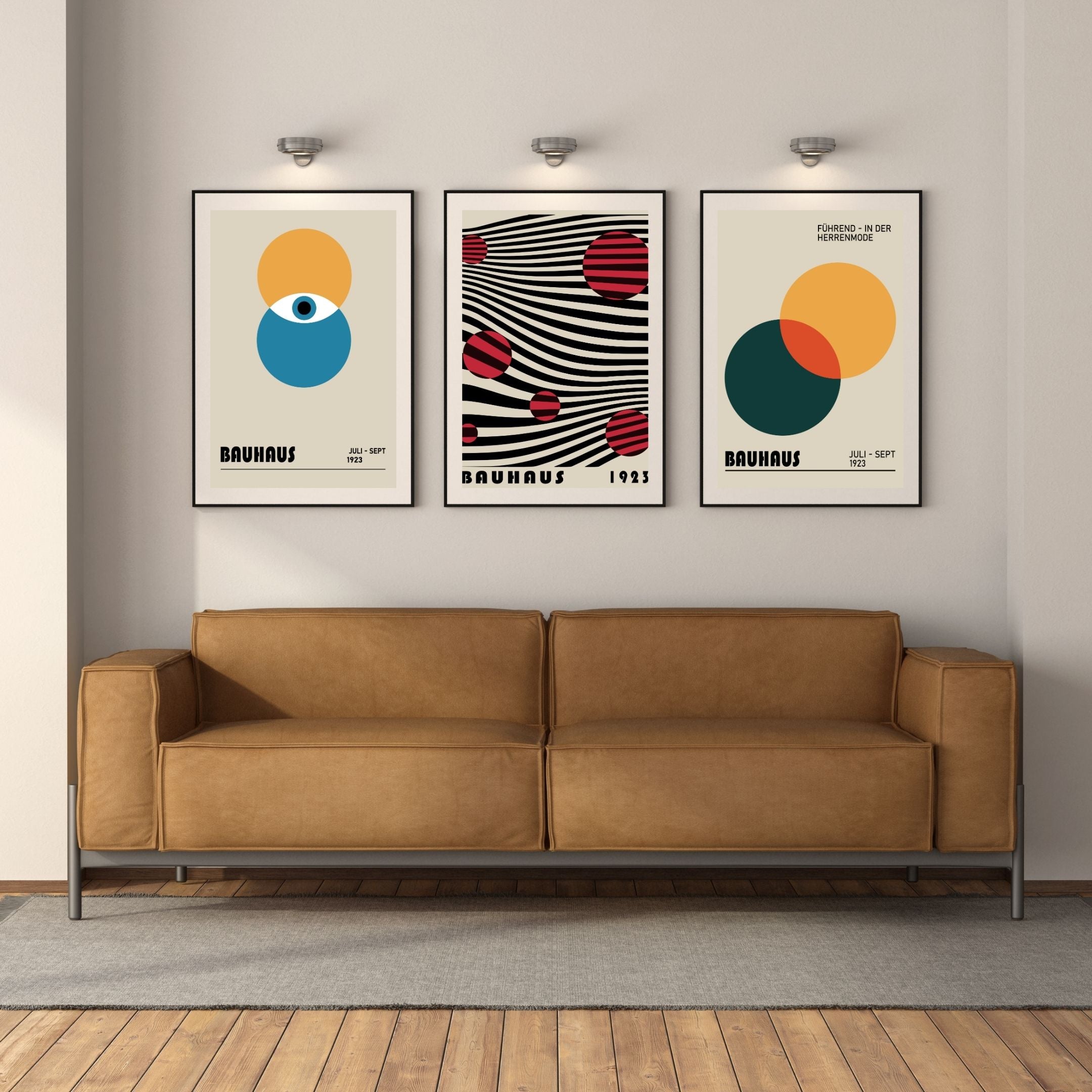 Creative Geometry: Bauhaus Posters to Enrich Your Walls