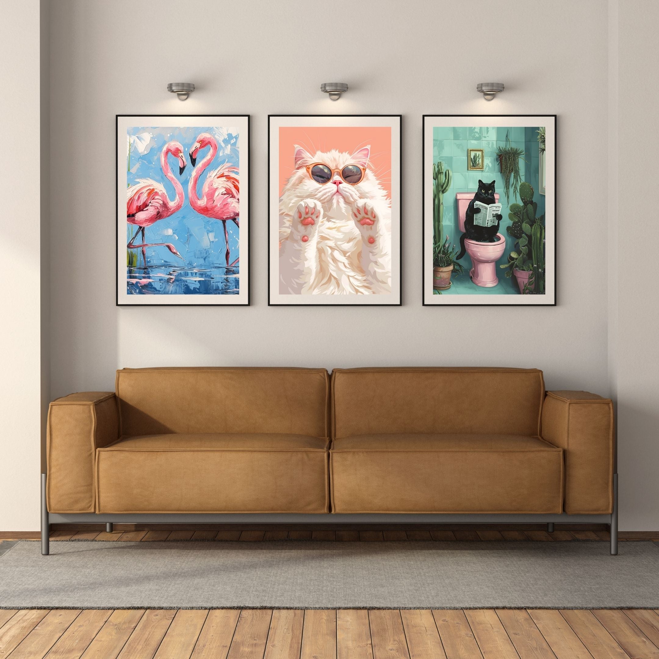 Creature Canvas: Animal Posters for Every Room