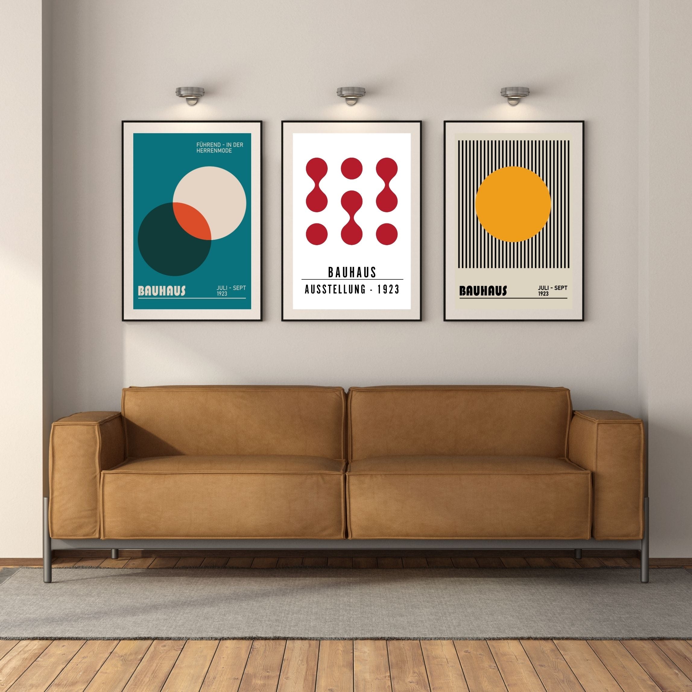 Functional Forms: Bauhaus Posters for Modern Living