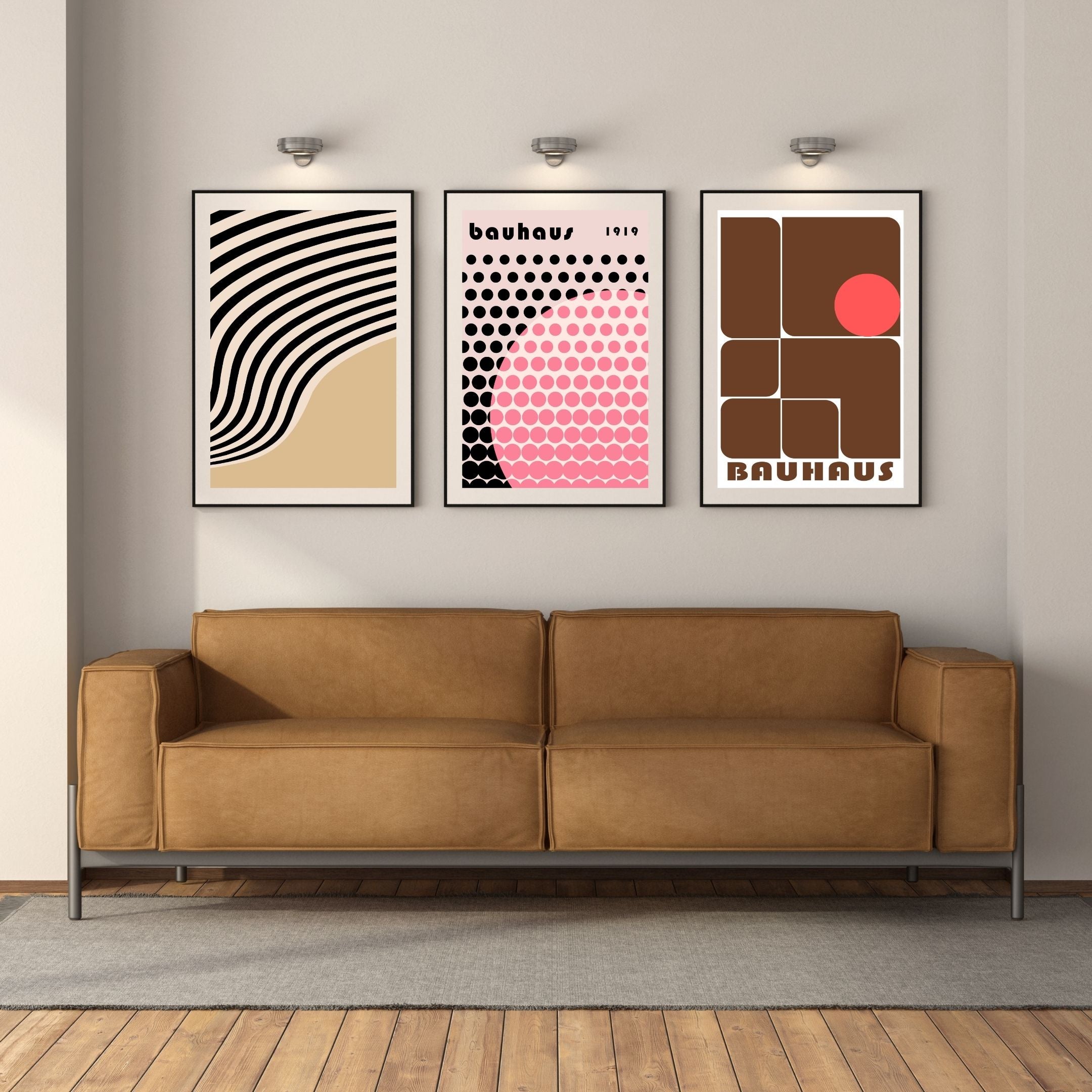 Bauhaus Inspired: Posters for Artful, Modern Decor