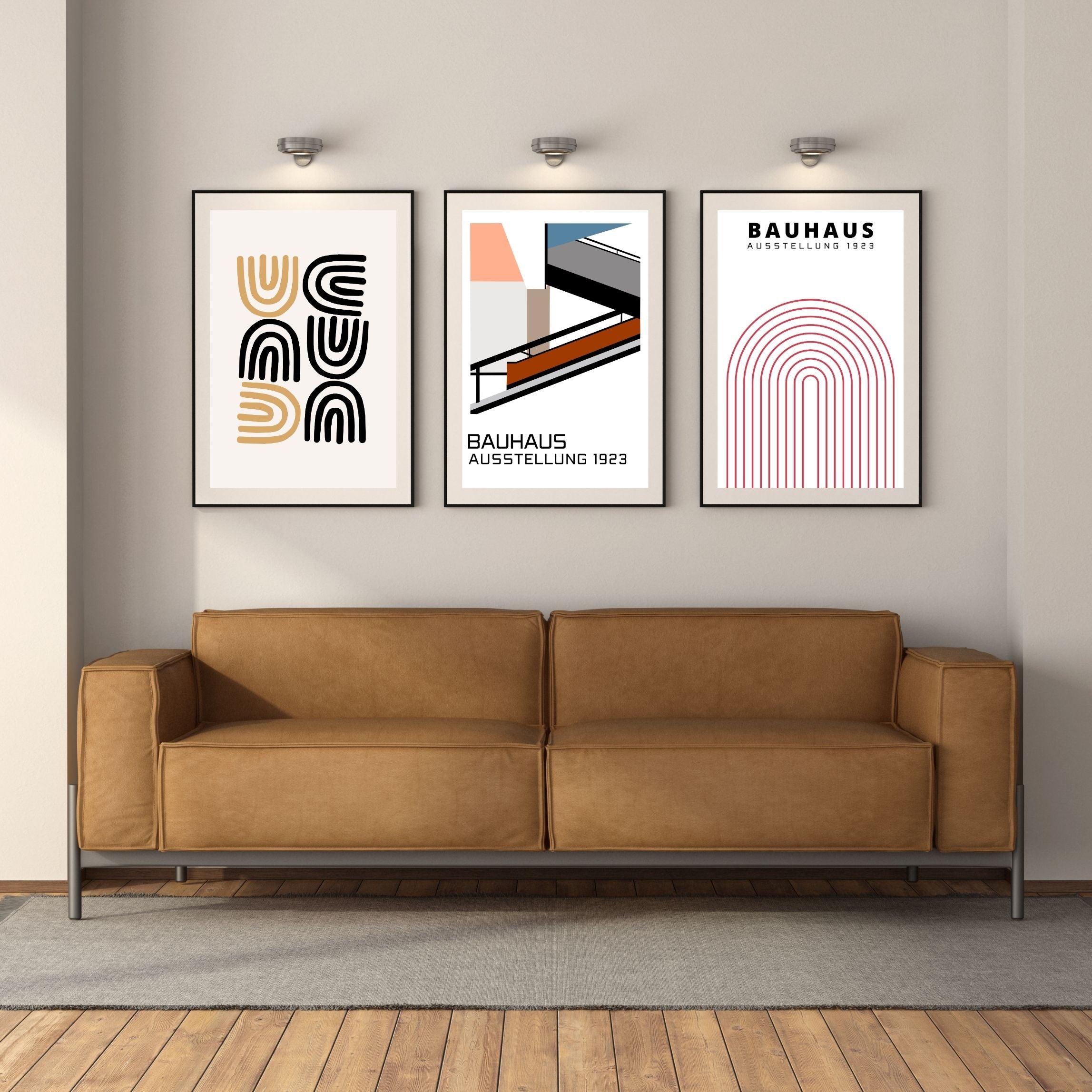 Timeless Bauhaus: Posters for Iconic Modern Spaces