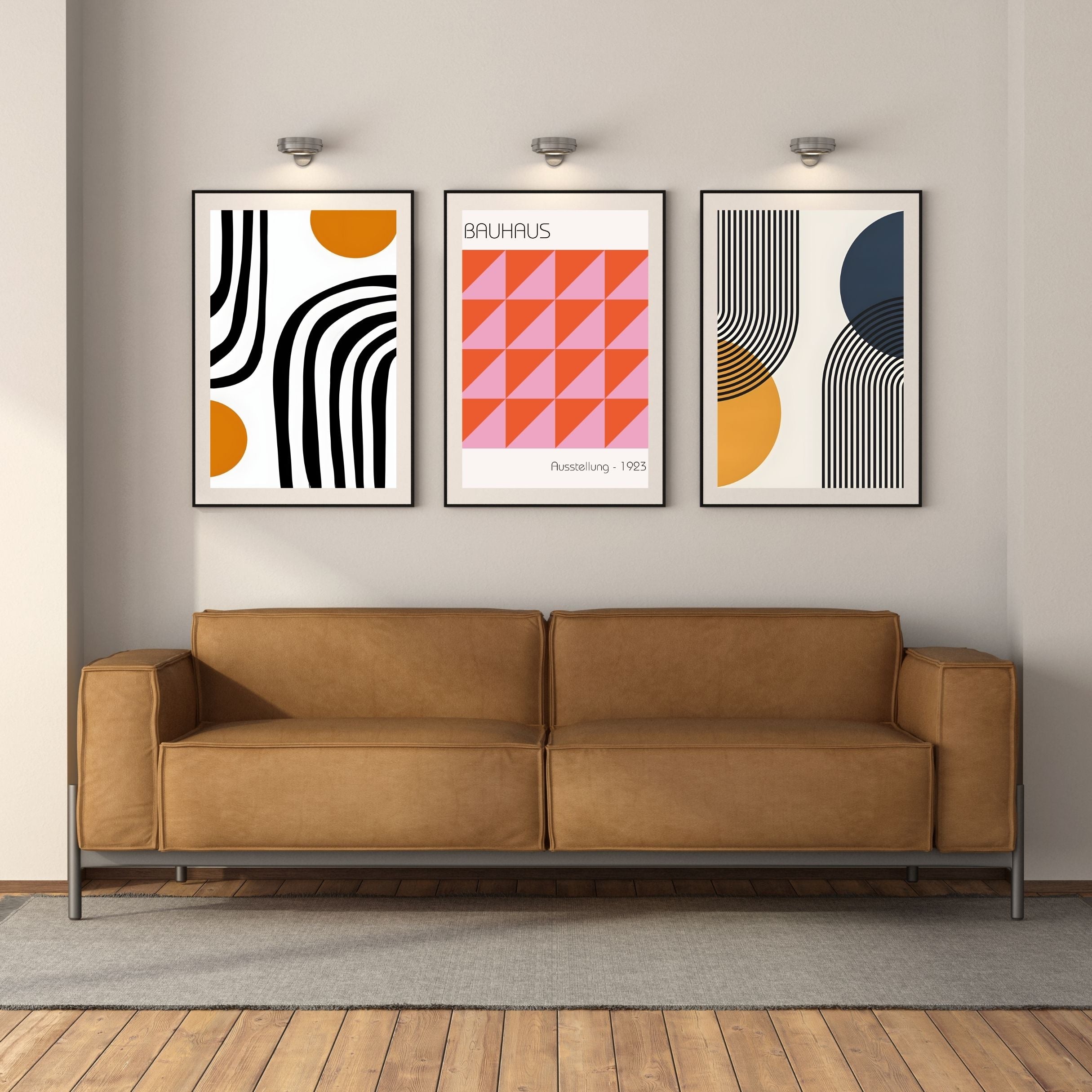 Abstract Bauhaus: Posters That Bring Geometry to Life