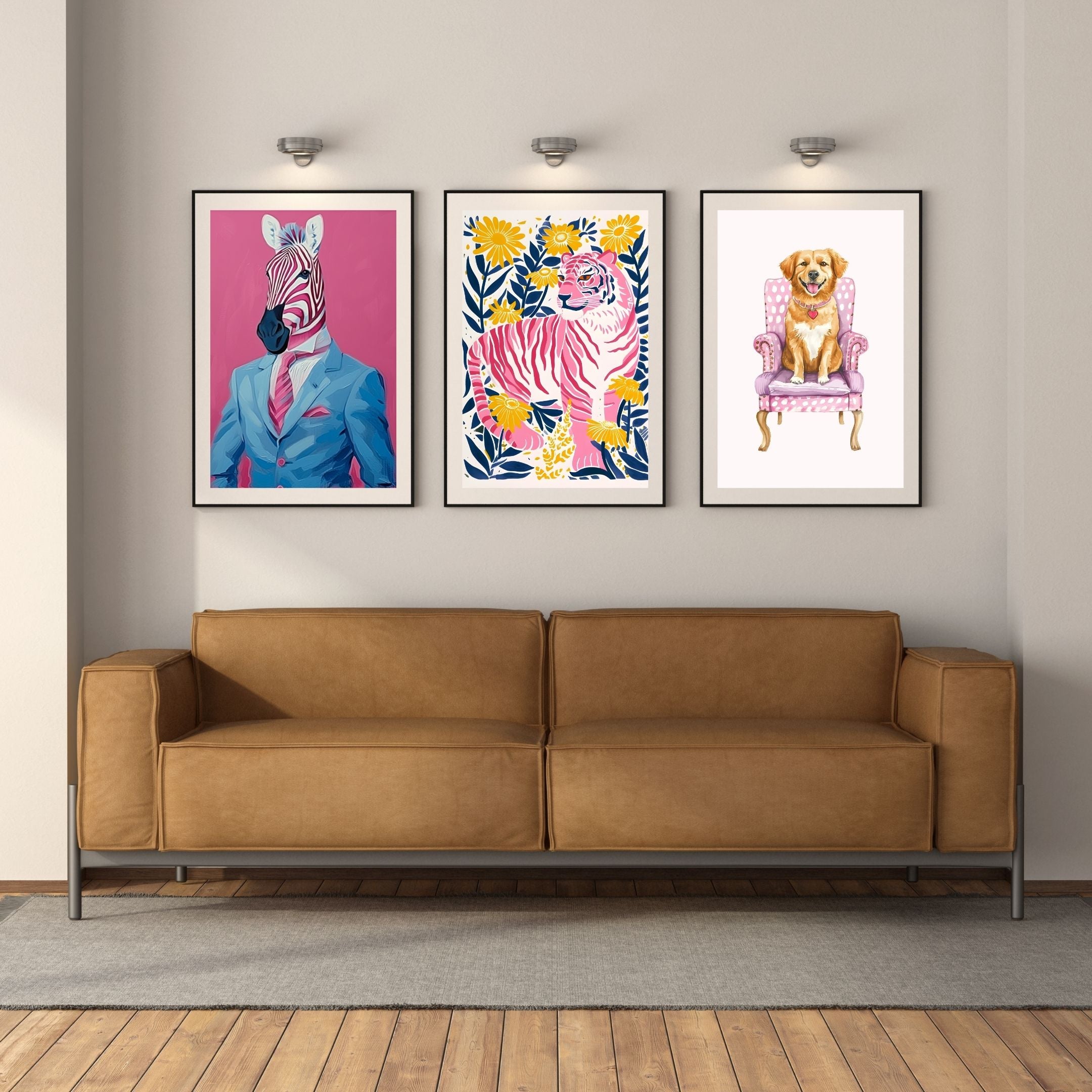 Furry & Feathered: Curated Animal Poster Collections