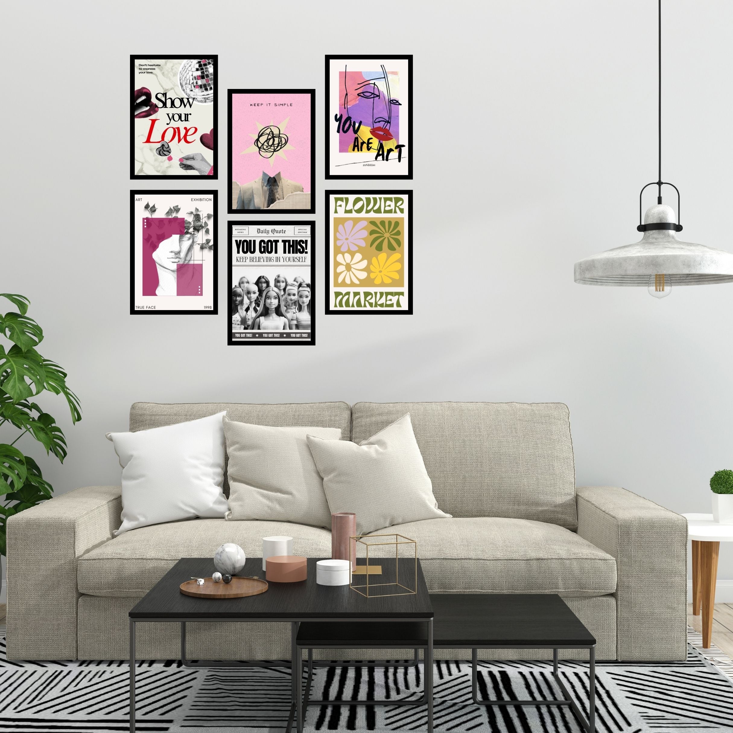 Trendy Wall Magic: Posters That Transform Your Decor