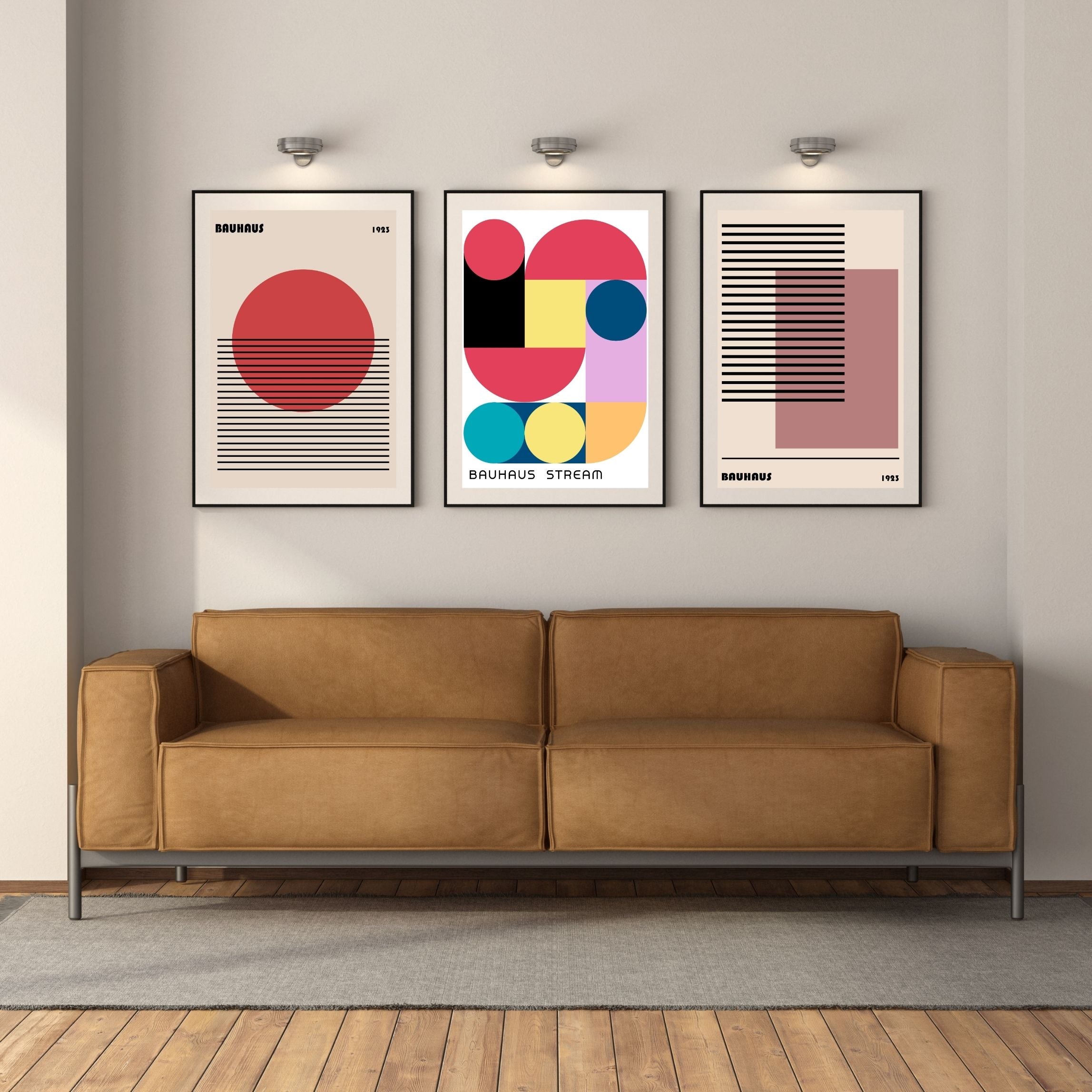 Geometry in Motion: Bauhaus Posters for Contemporary Homes