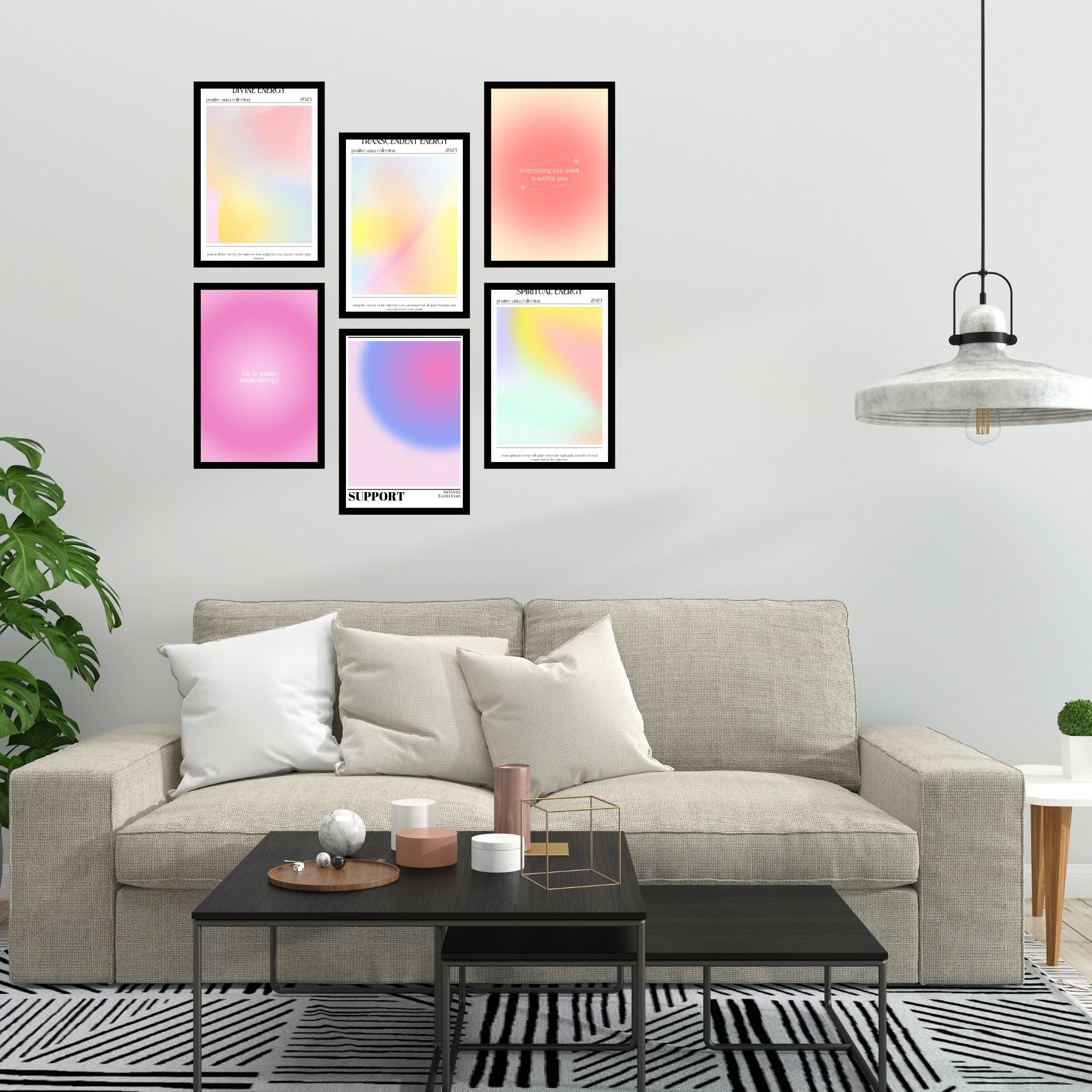 Aura Harmony: Posters That Balance Energy & Style