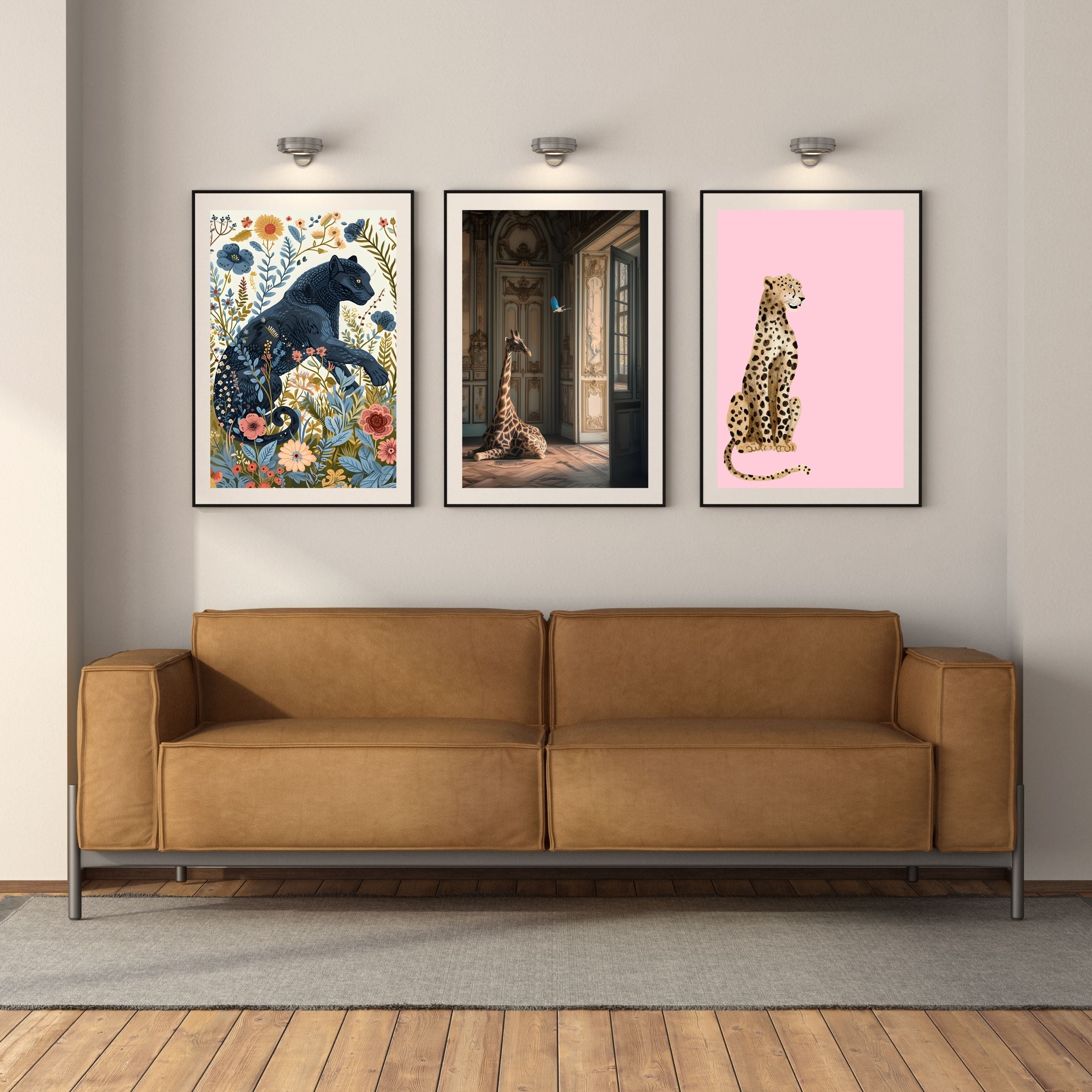 Furry & Feathered: Curated Animal Poster Collections