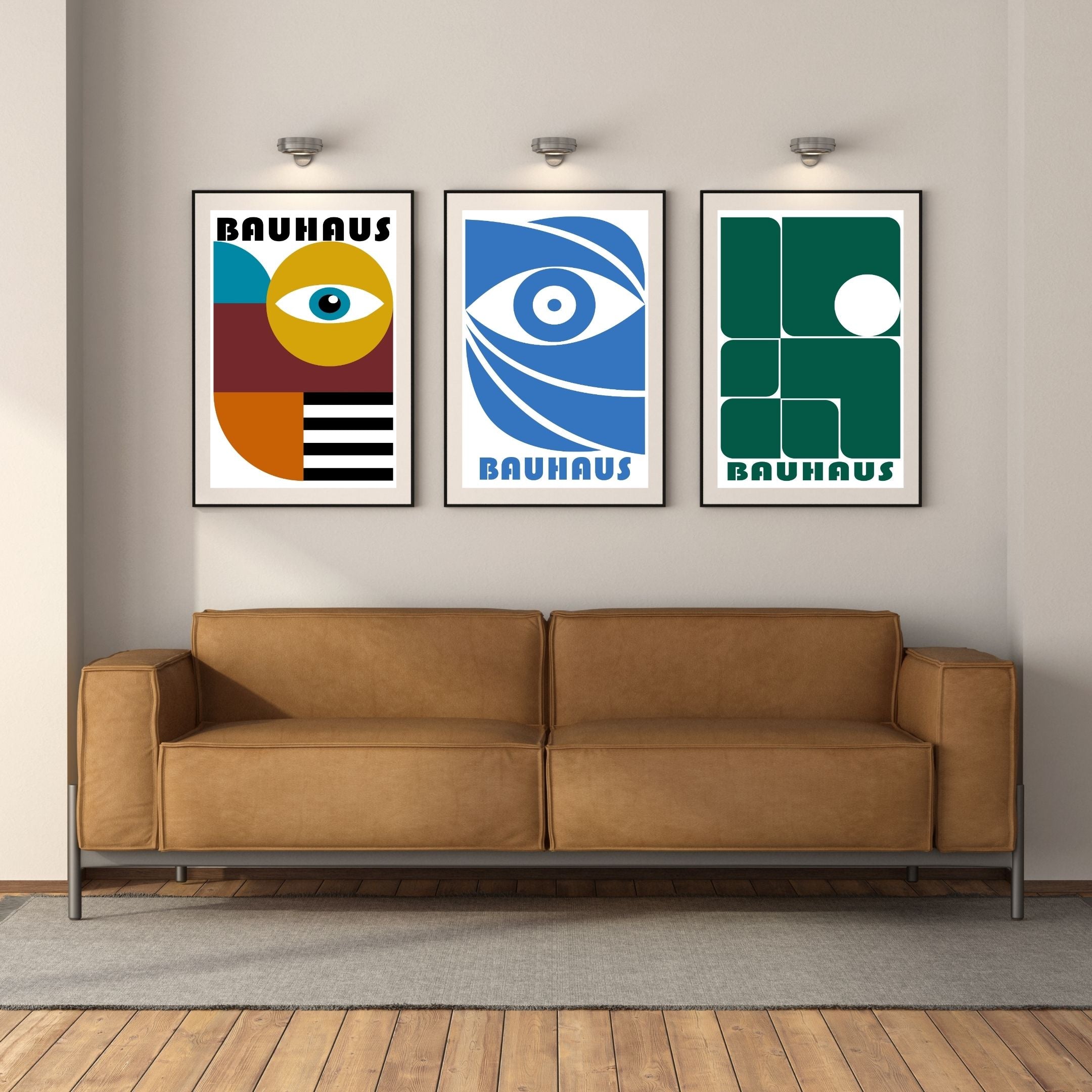 Bauhaus Artistry: Posters for Contemporary Spaces