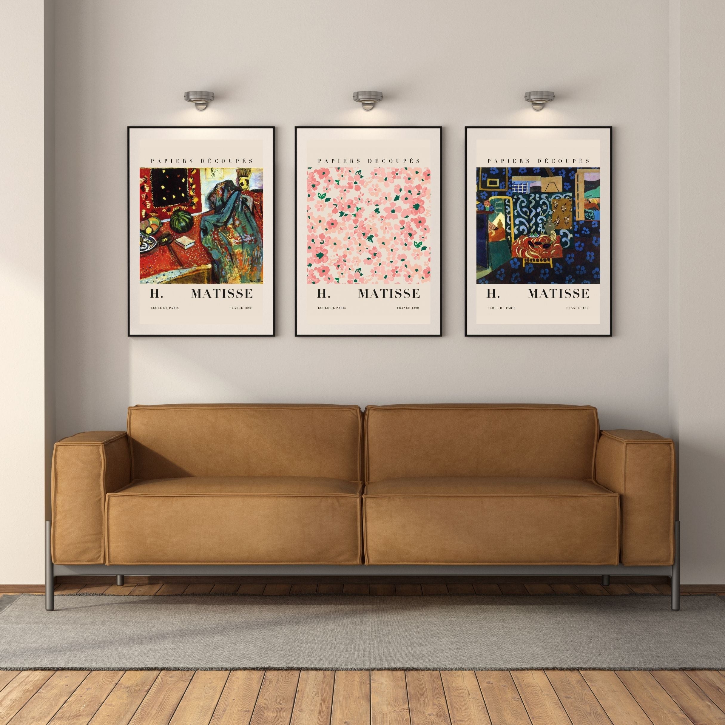 Gallery Walls: Posters of Renowned Paintings