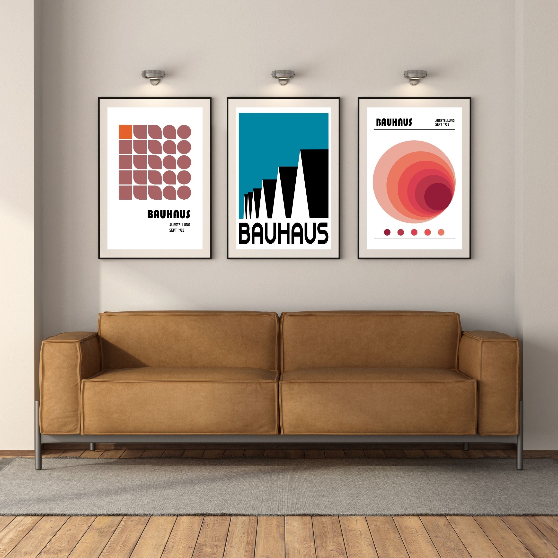 Minimalist Bauhaus: Posters for Elegant Interiors