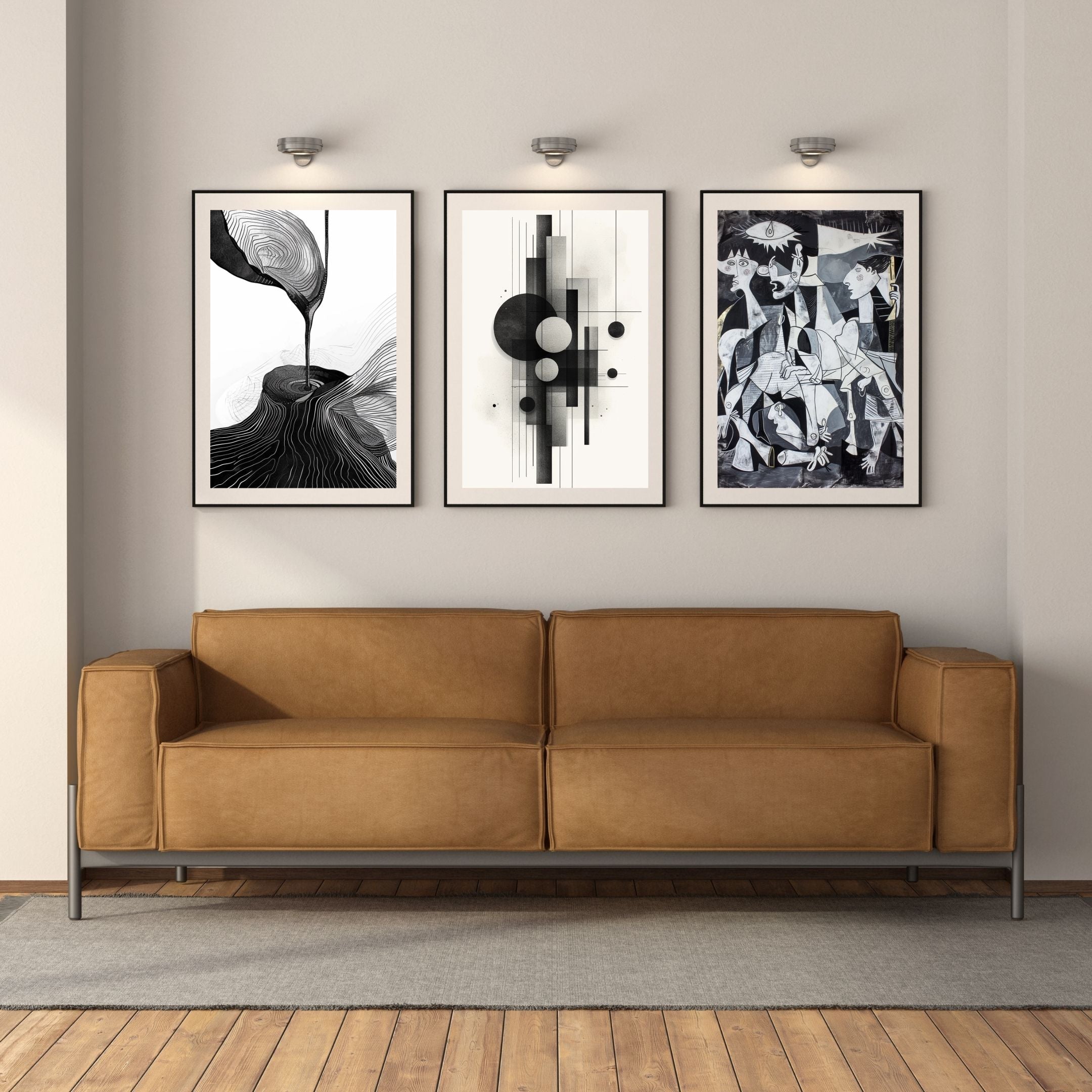 Urban Artistry: Modern Posters for Trendy Homes