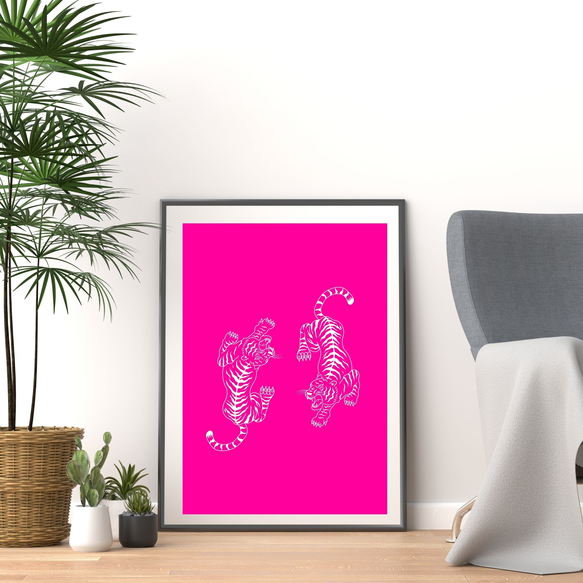 Fashionably Framed: Trendy Posters for Bold Spaces