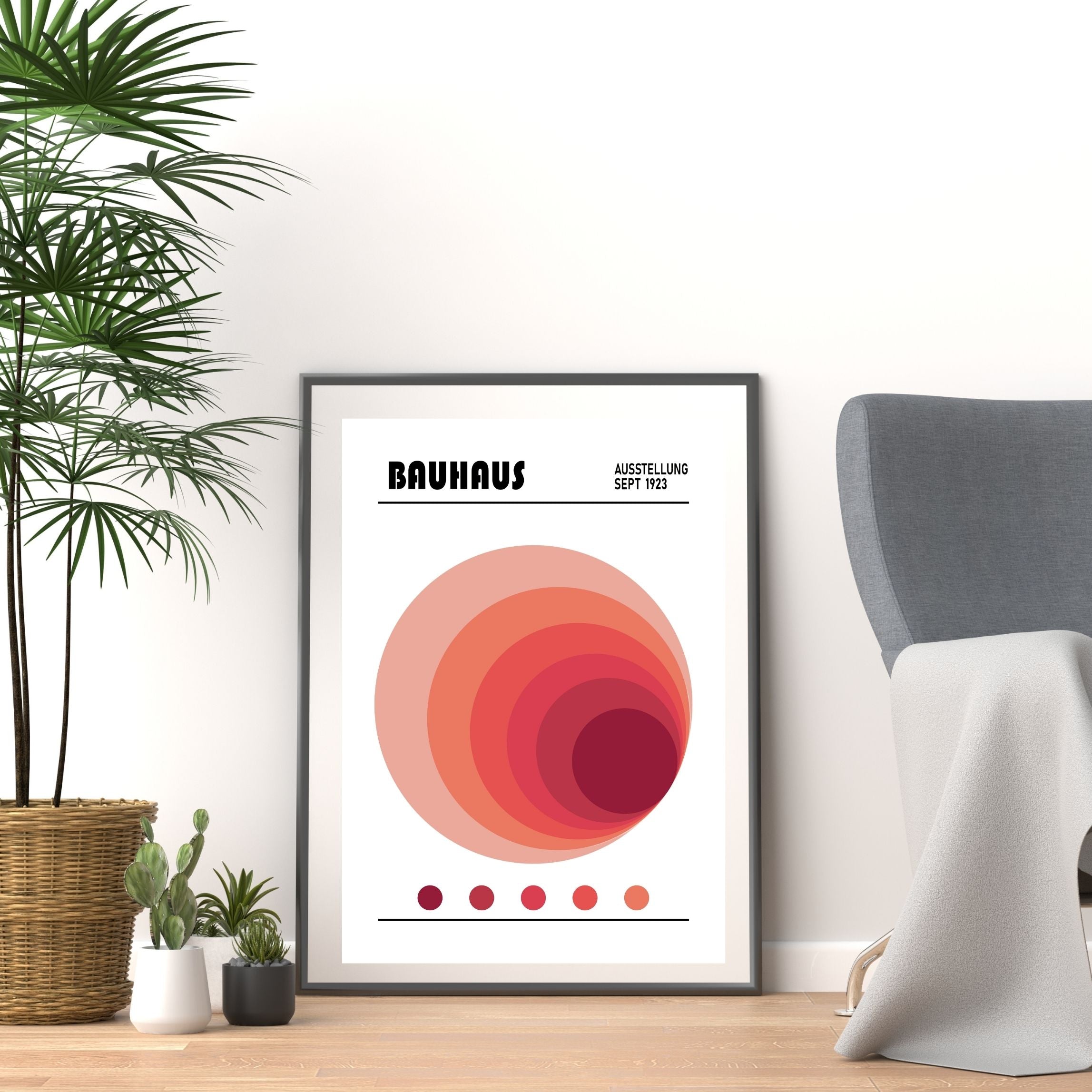 Minimalist Bauhaus: Posters for Elegant Interiors