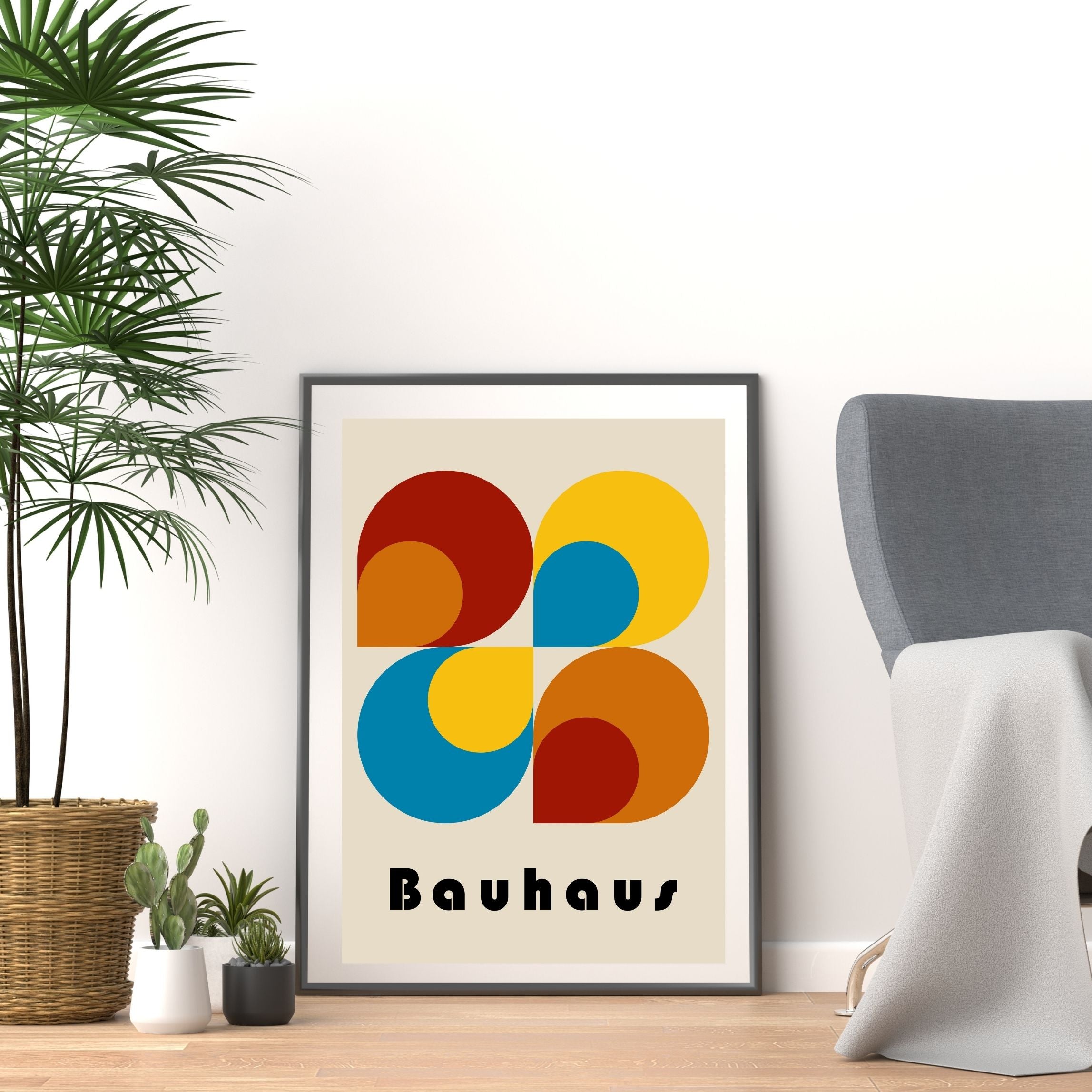 Geometric Genius: Bauhaus Posters for Bold Interiors