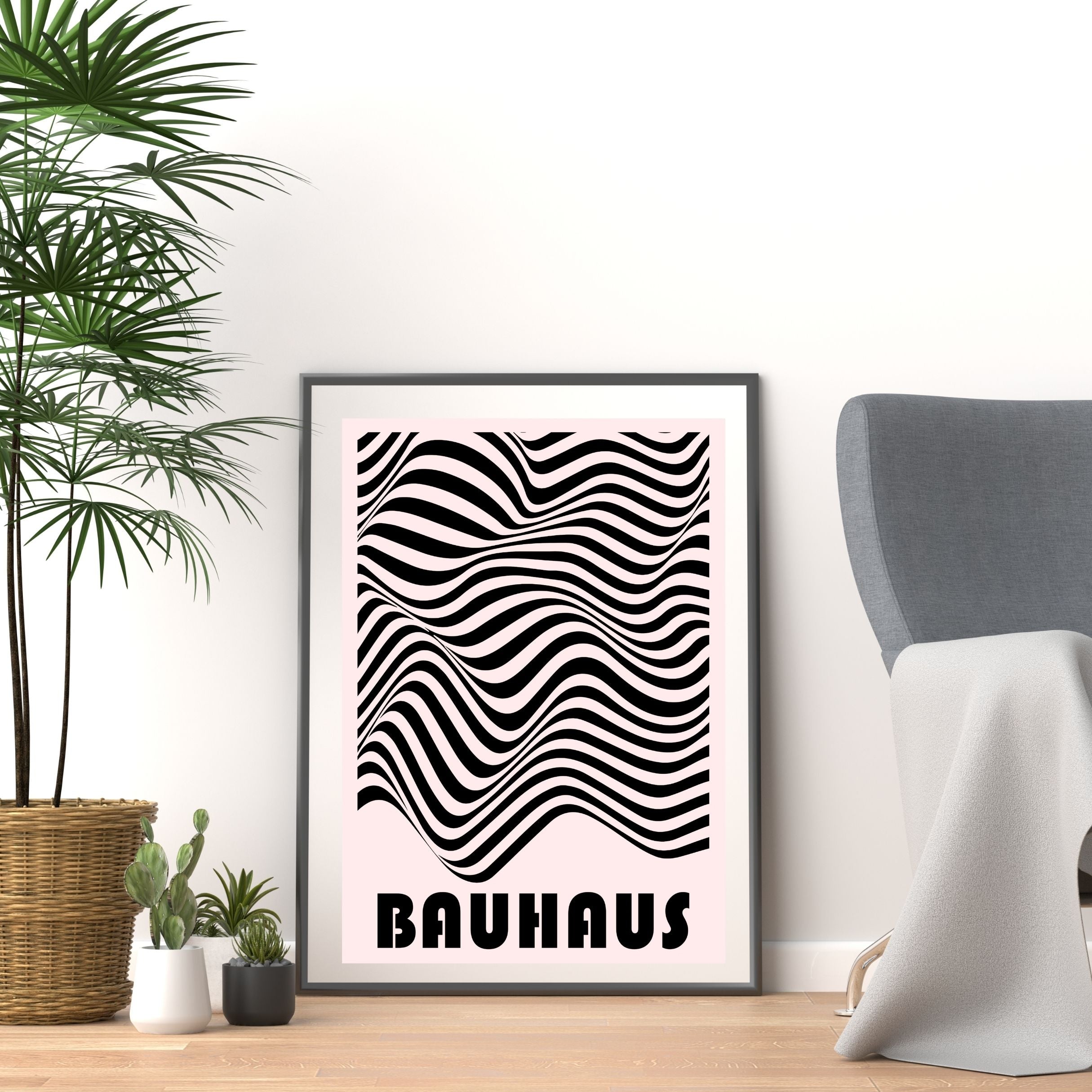 Bold & Balanced: Bauhaus Posters for Sleek Interiors