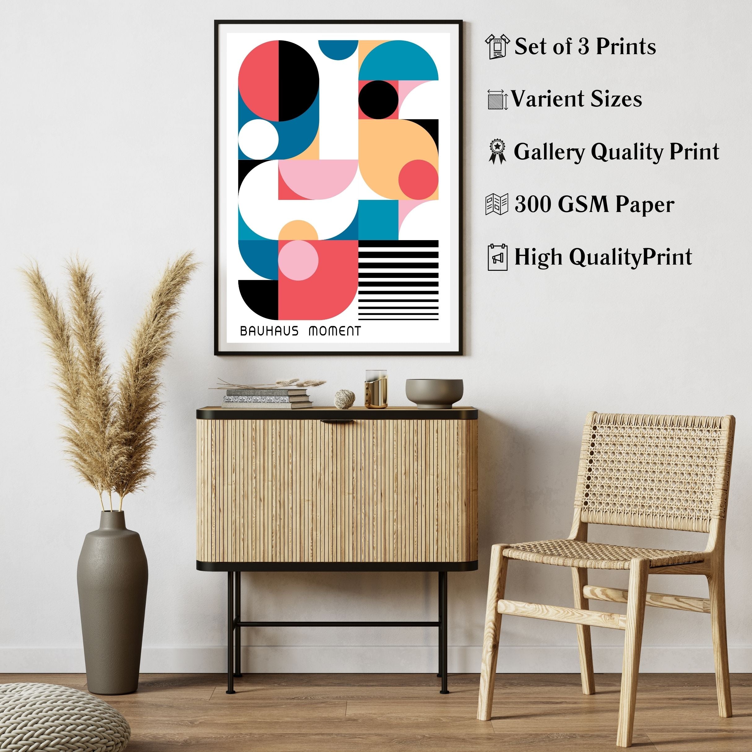 Bauhaus Forms: Posters That Balance Art & Function