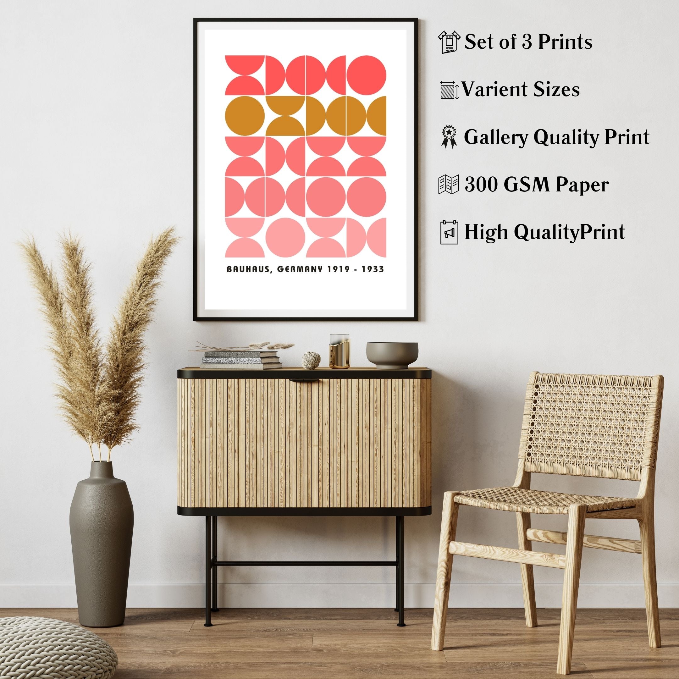 Timeless Geometry: Bauhaus Posters for Modern Decor