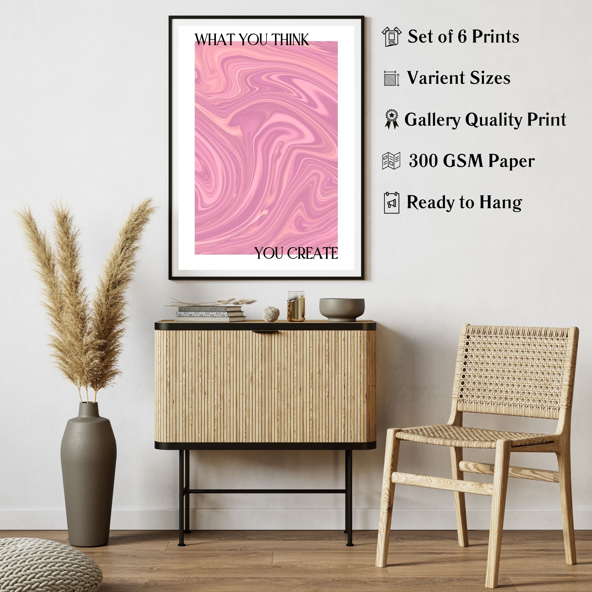 Serene Auras: Posters for Peaceful & Balanced Spaces