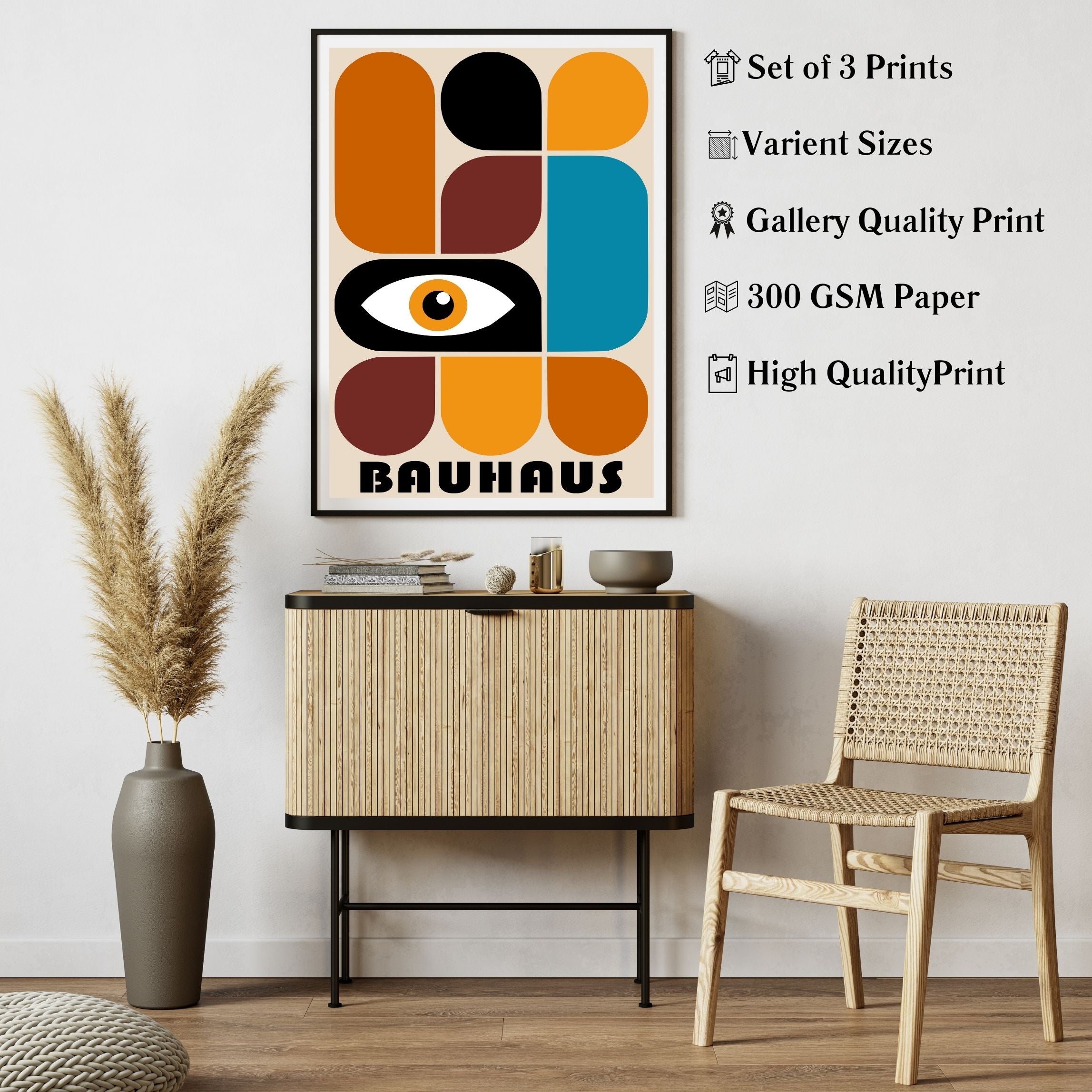 Bauhaus Aesthetics: Posters for Minimalist Design Lovers