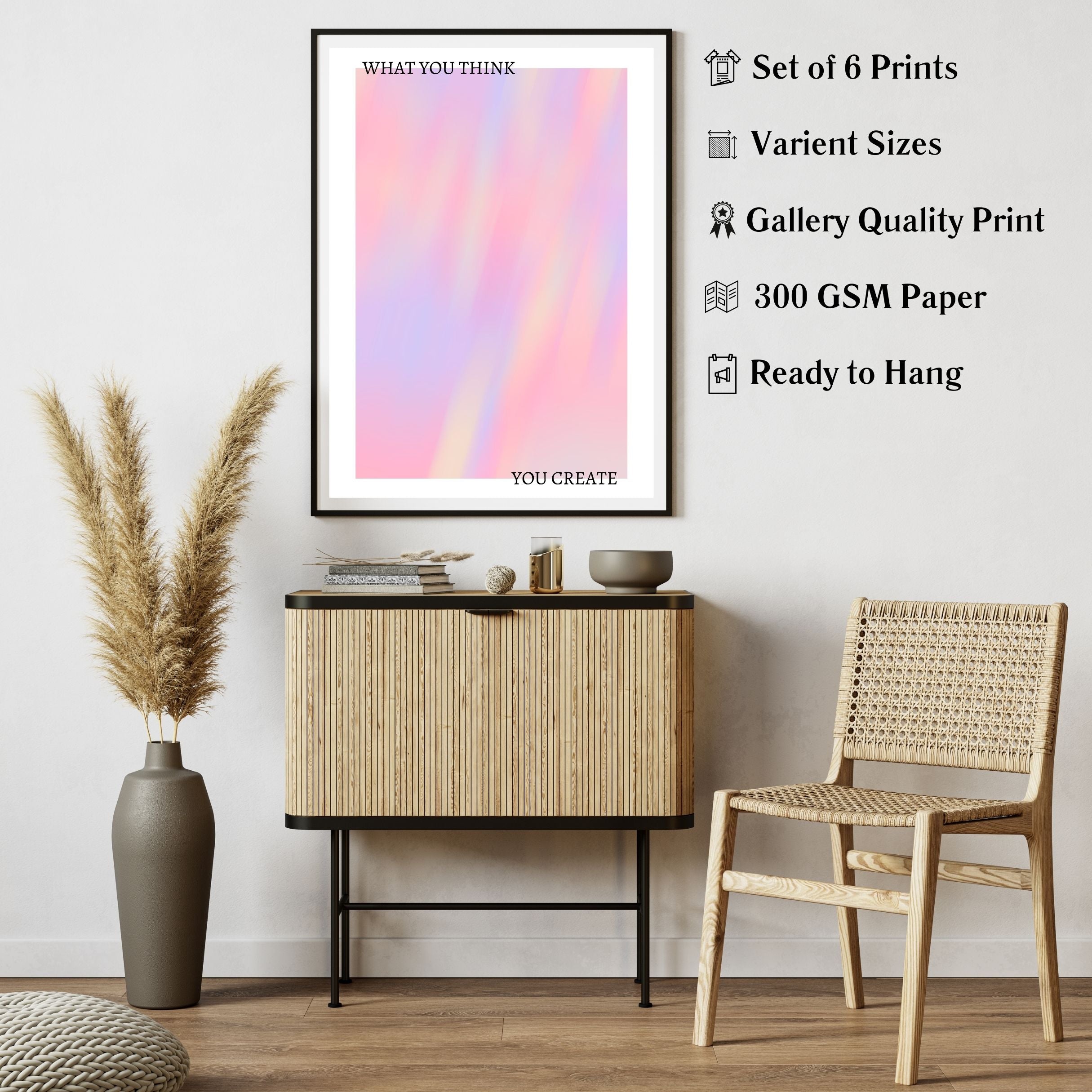 Aura Serenity: Posters for Tranquil Interiors